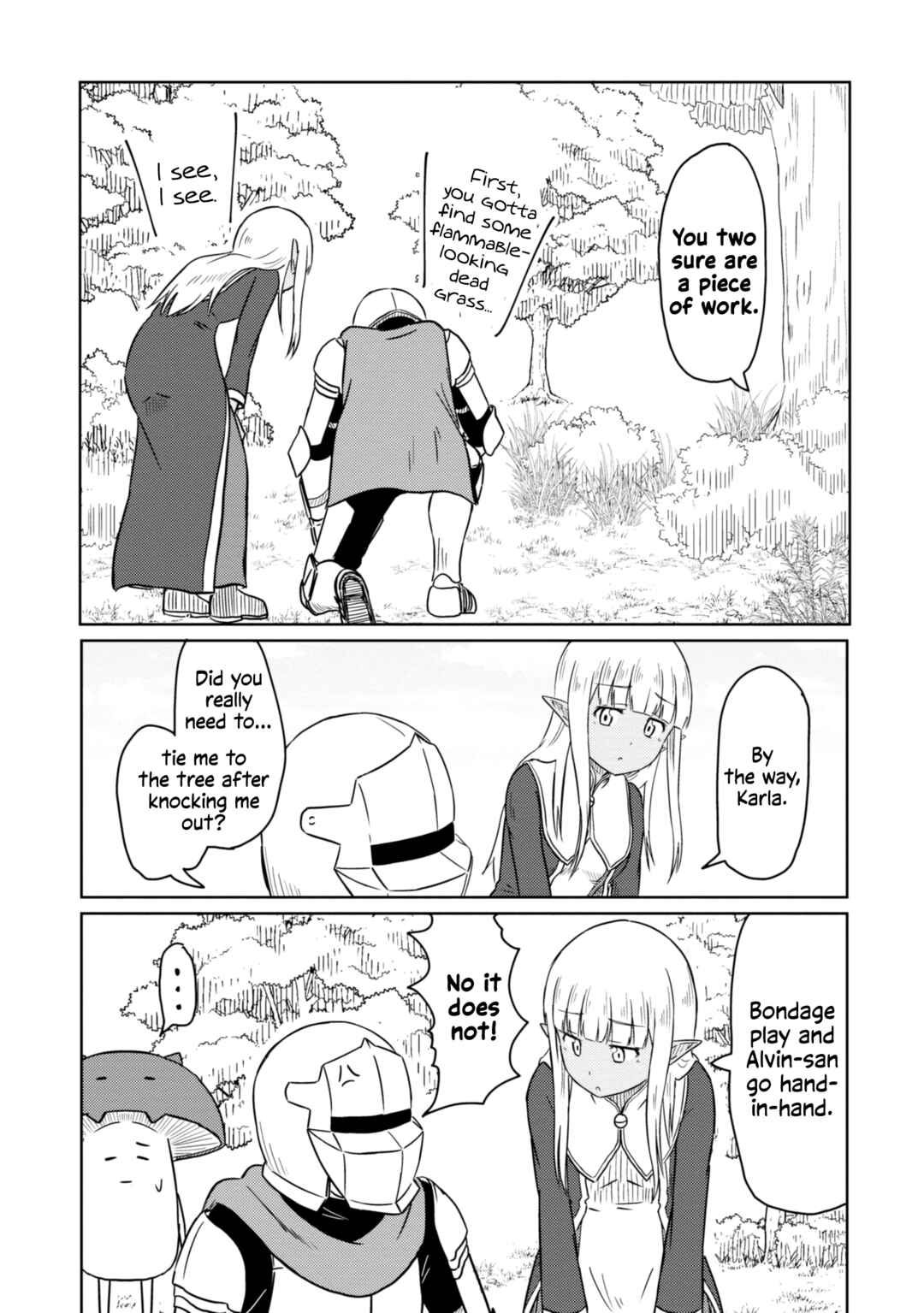Page 13 Chapter 48 Kono Healer, Mendokusai