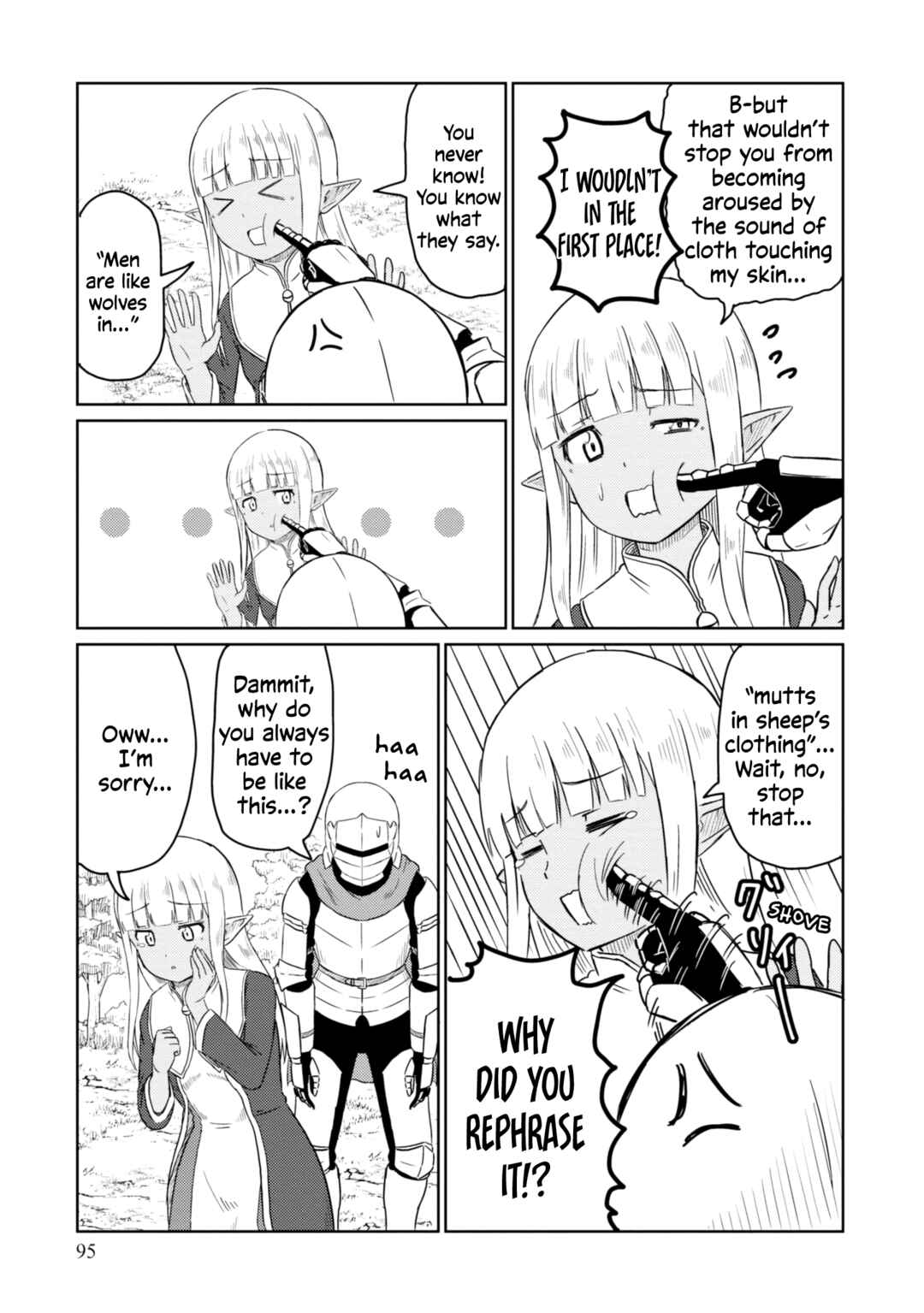 Page 8 Chapter 48 Kono Healer, Mendokusai