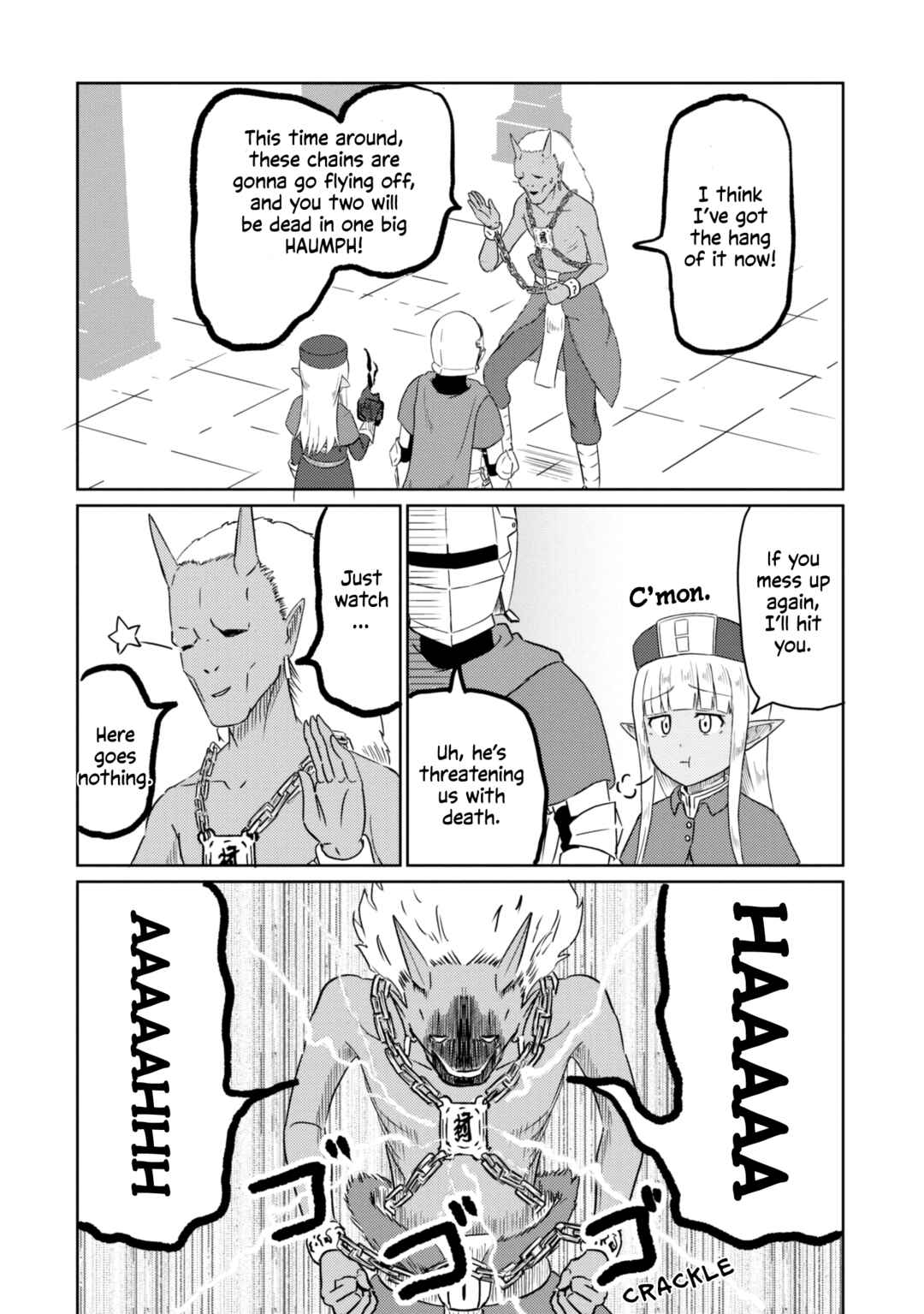 Page 12 Chapter 35 Kono Healer, Mendokusai