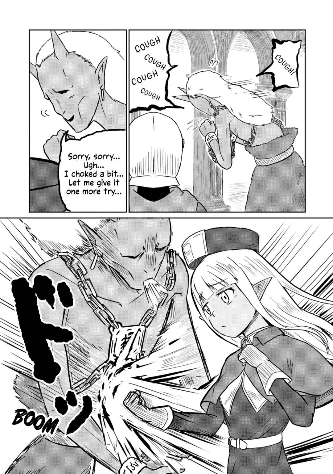 Page 13 Chapter 35 Kono Healer, Mendokusai
