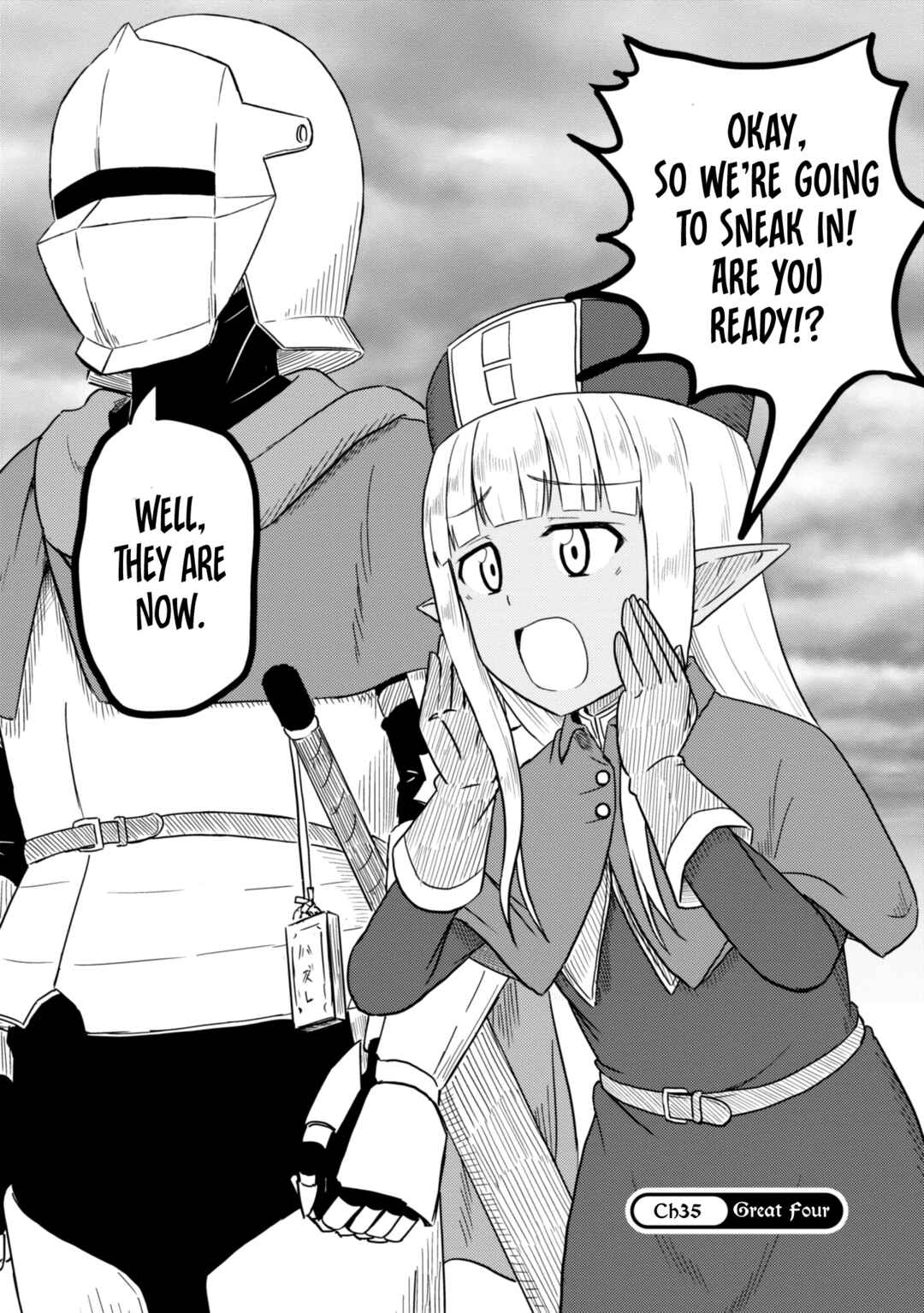 Page 3 Chapter 35 Kono Healer, Mendokusai