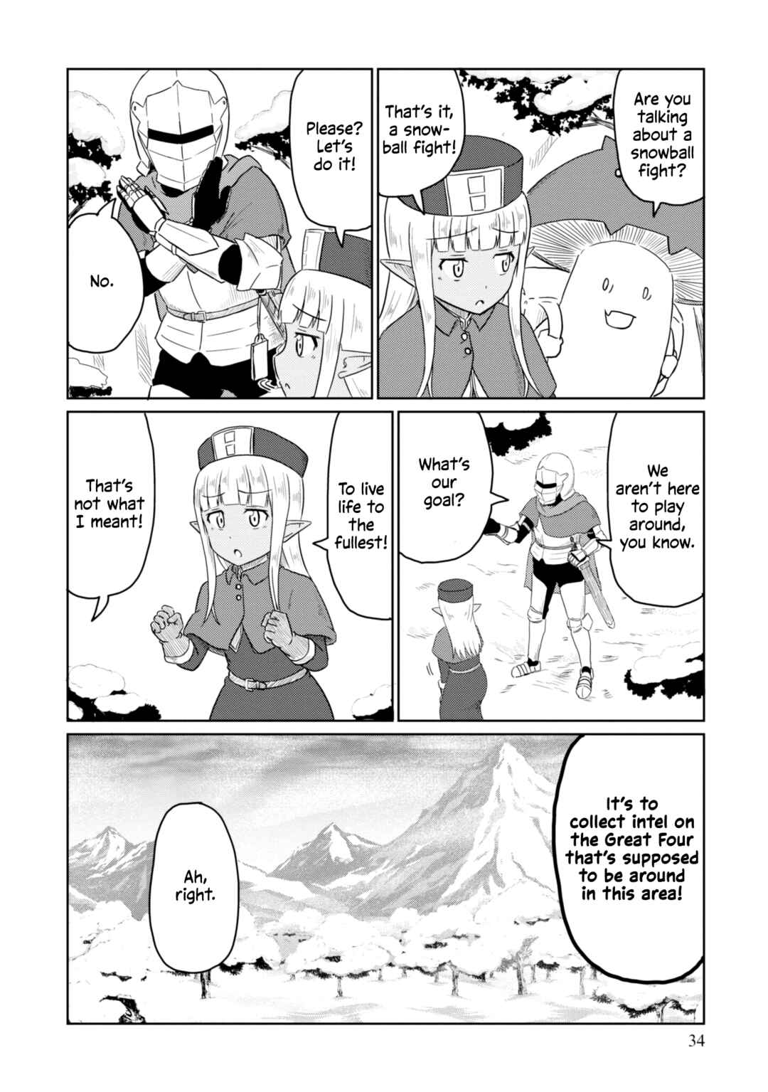Page 5 Chapter 34 Kono Healer, Mendokusai