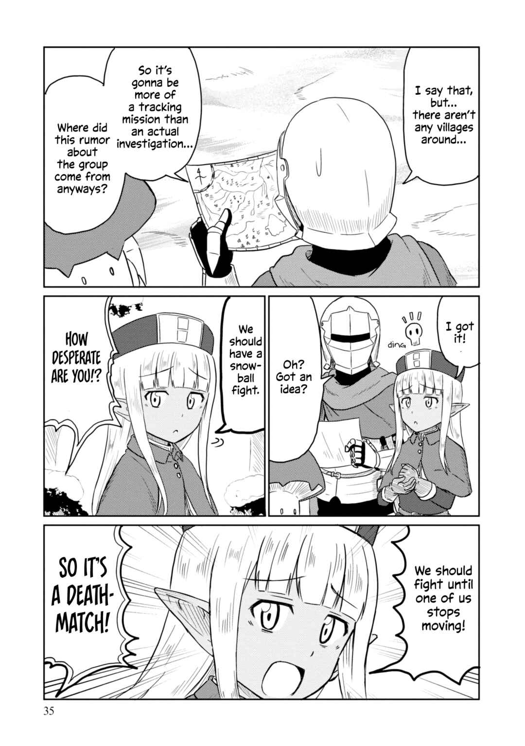 Page 6 Chapter 34 Kono Healer, Mendokusai