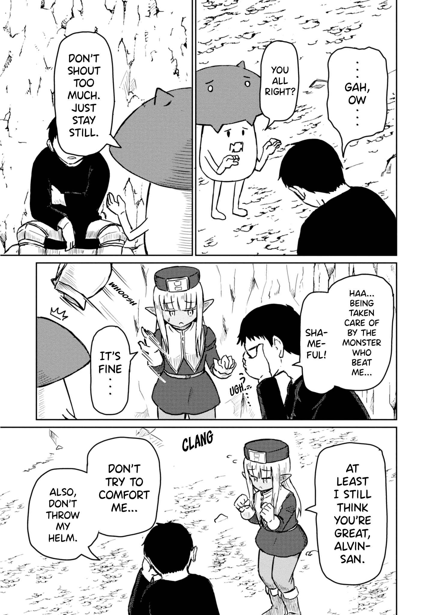 Page 4 Chapter 7 Kono Healer, Mendokusai
