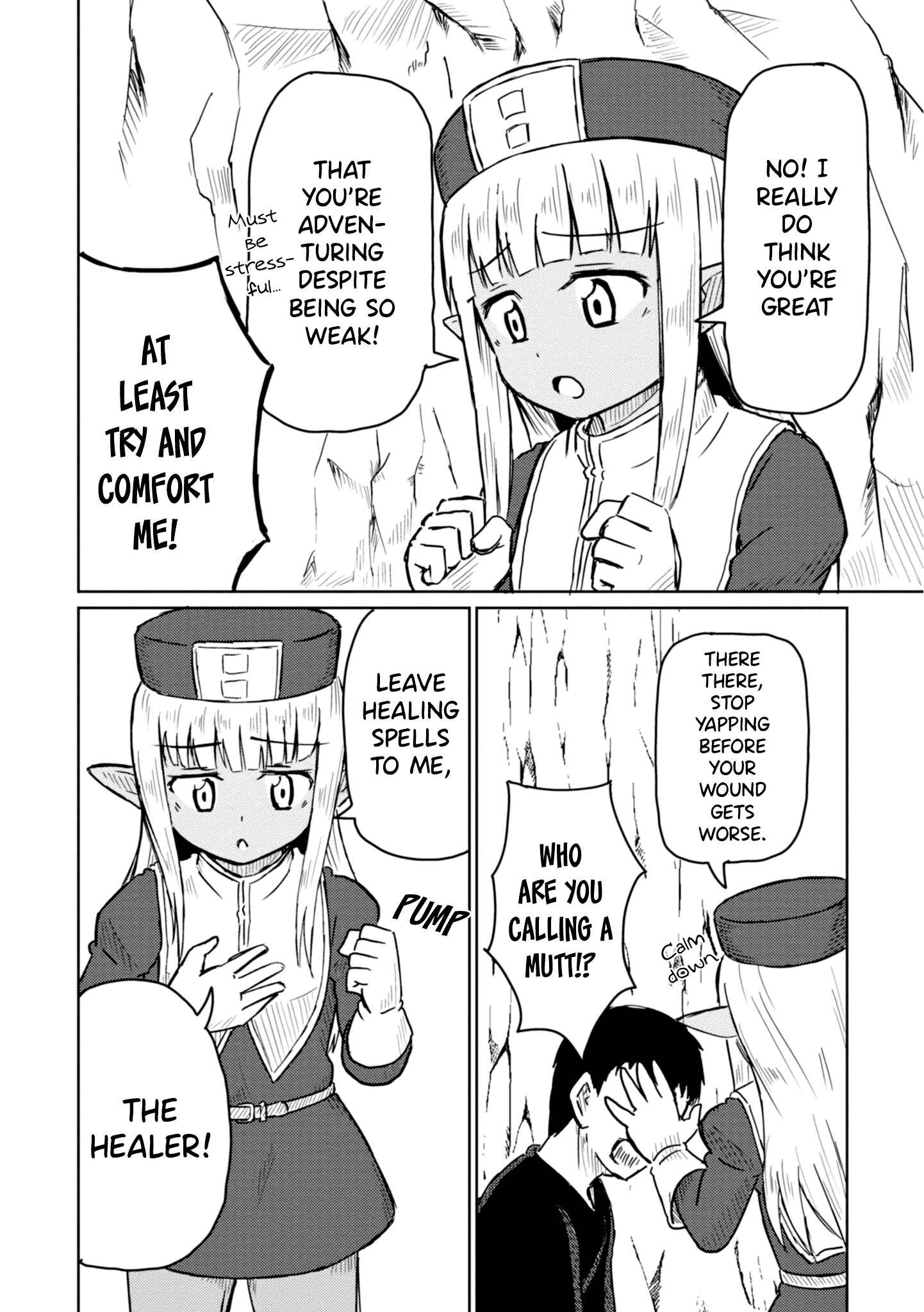 Page 5 Chapter 7 Kono Healer, Mendokusai
