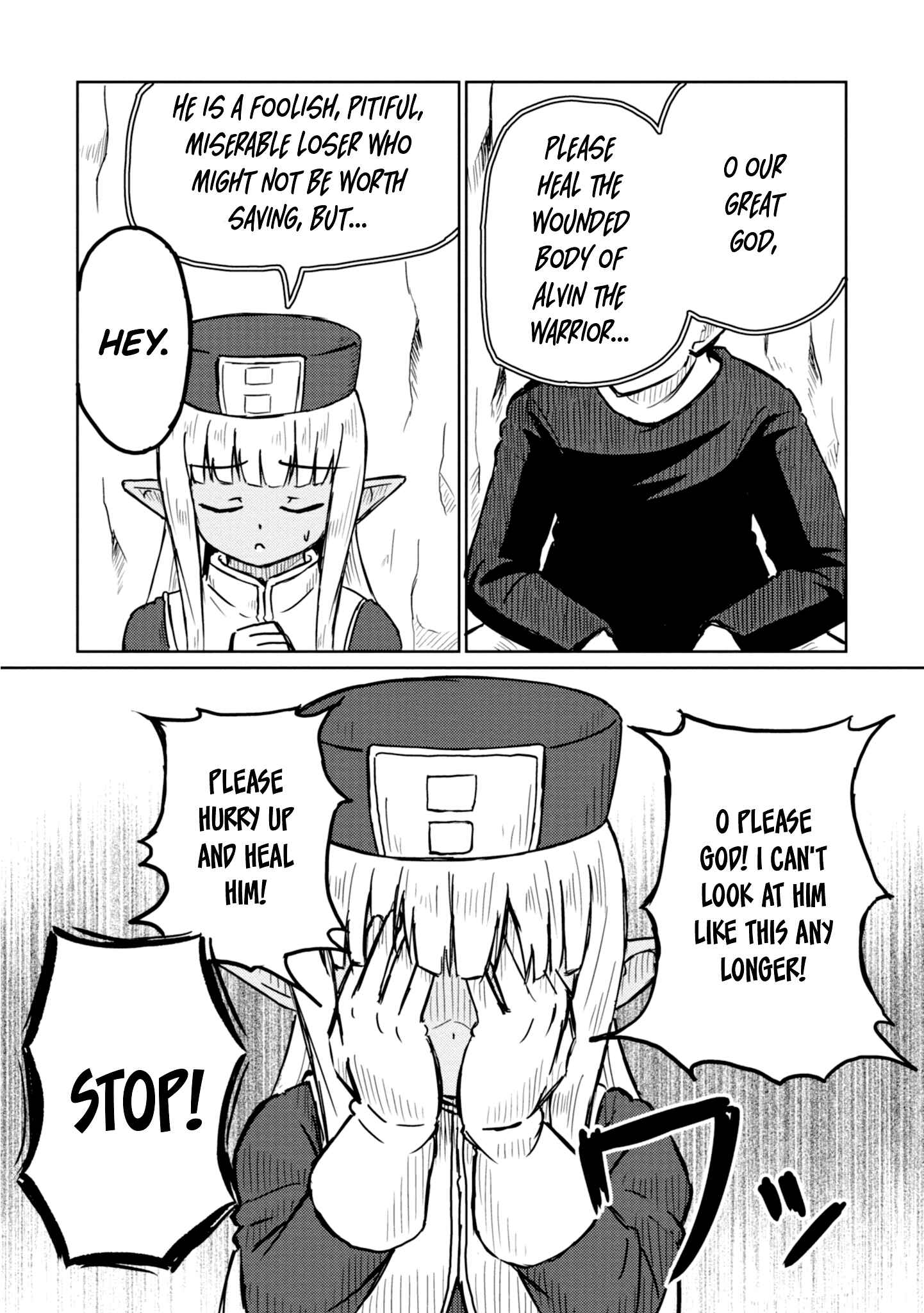 Page 8 Chapter 7 Kono Healer, Mendokusai