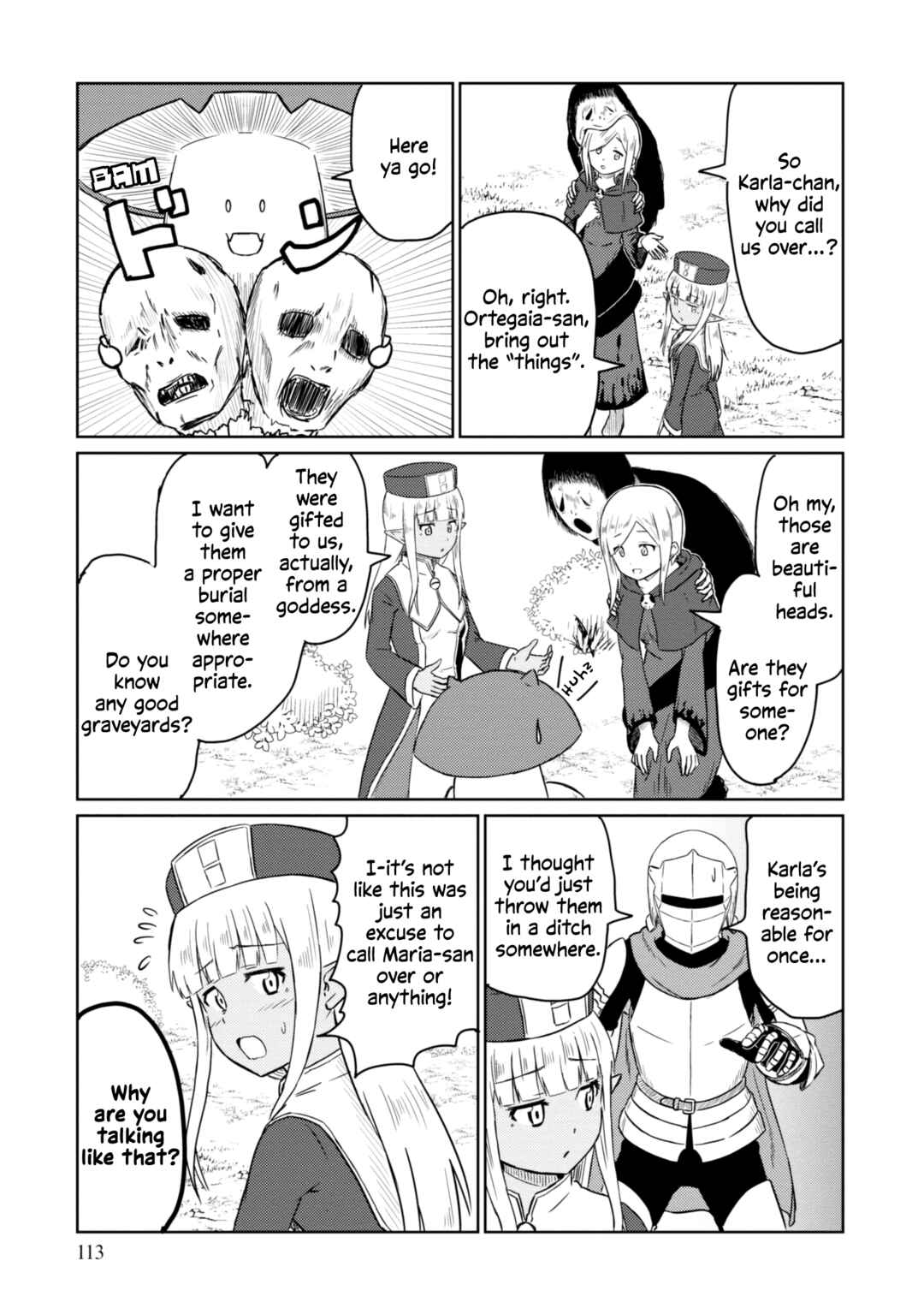 Page 12 Chapter 49 Kono Healer, Mendokusai