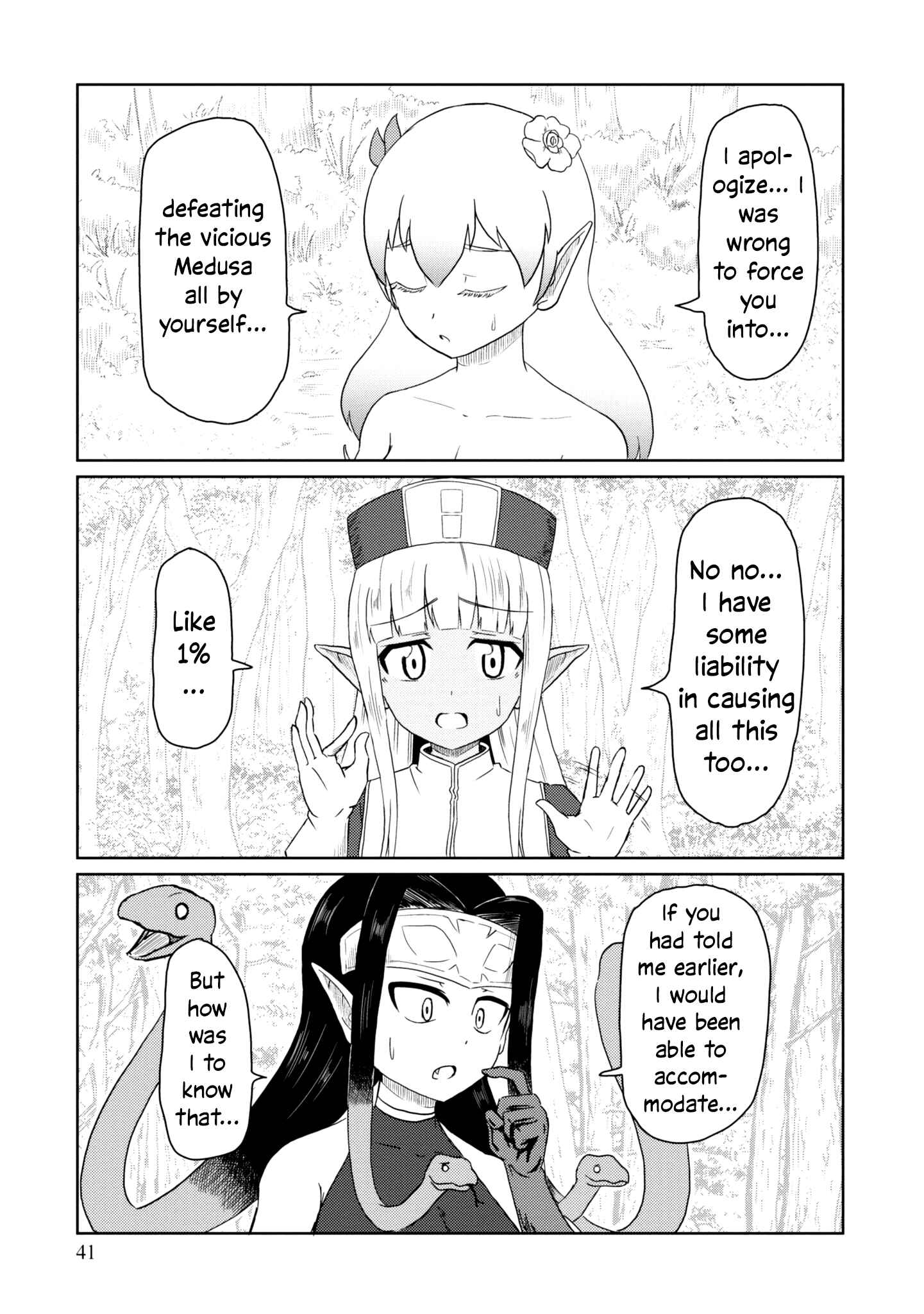 Page 2 Chapter 24 Kono Healer, Mendokusai