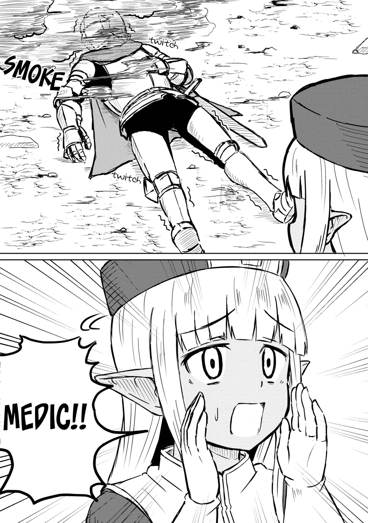 Page 13 Chapter 13 Kono Healer, Mendokusai