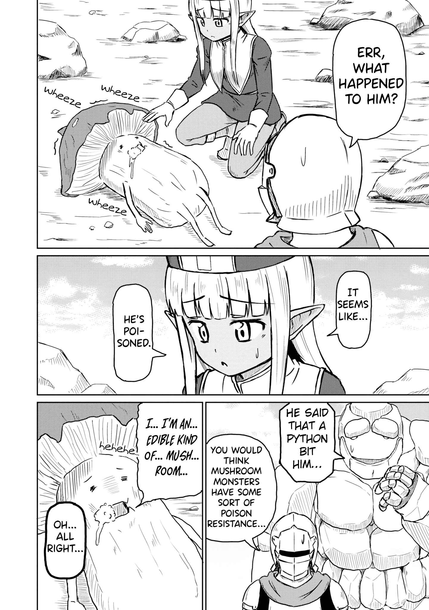 Page 5 Chapter 13 Kono Healer, Mendokusai