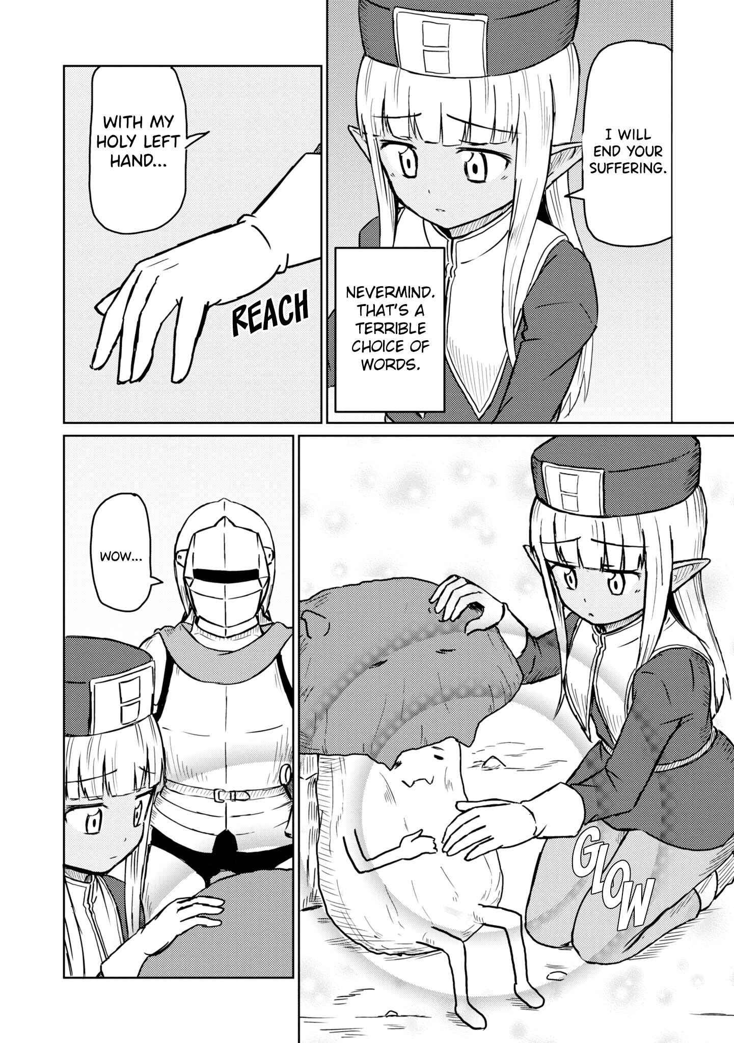 Page 9 Chapter 13 Kono Healer, Mendokusai