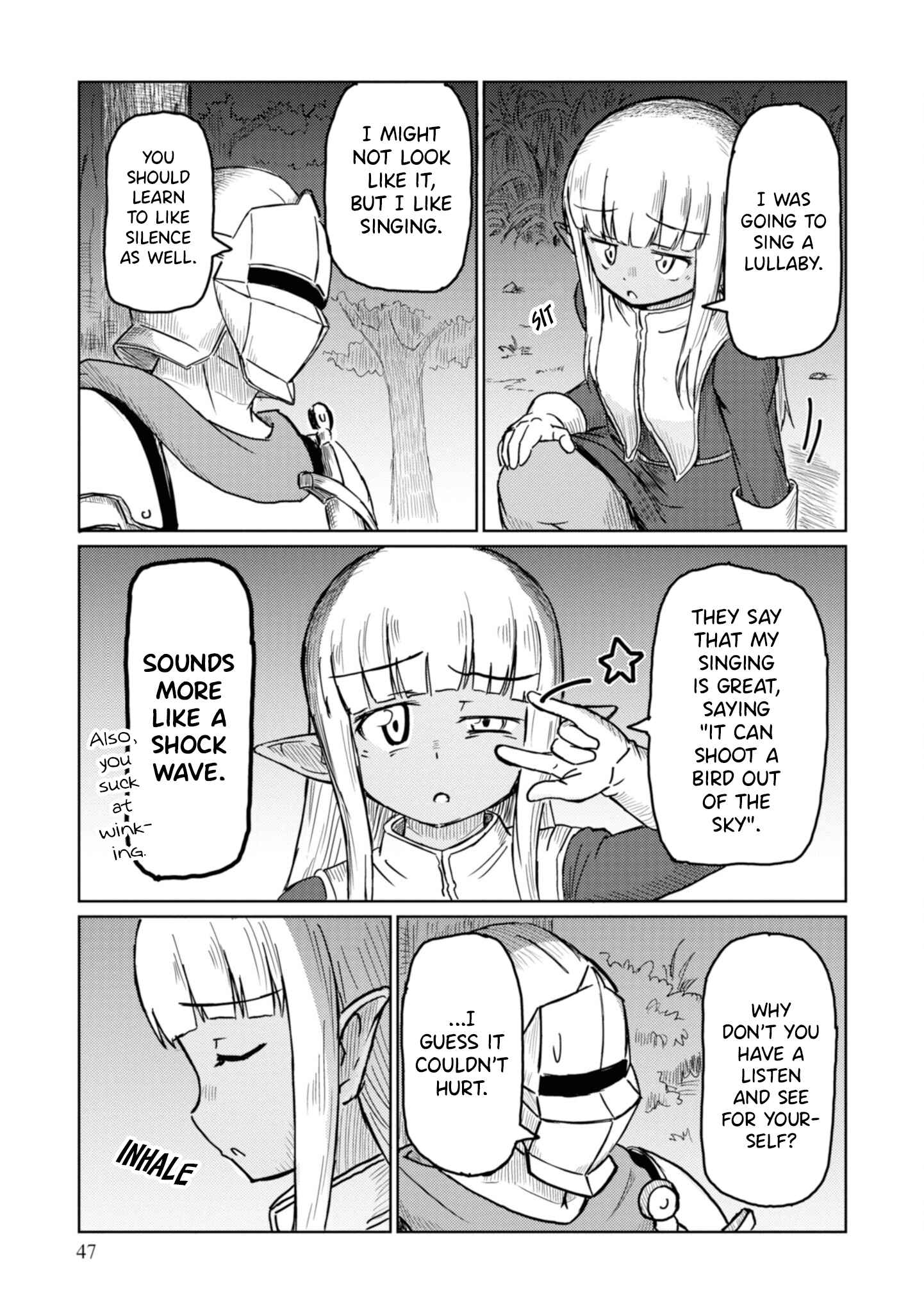Page 8 Chapter 4 Kono Healer, Mendokusai