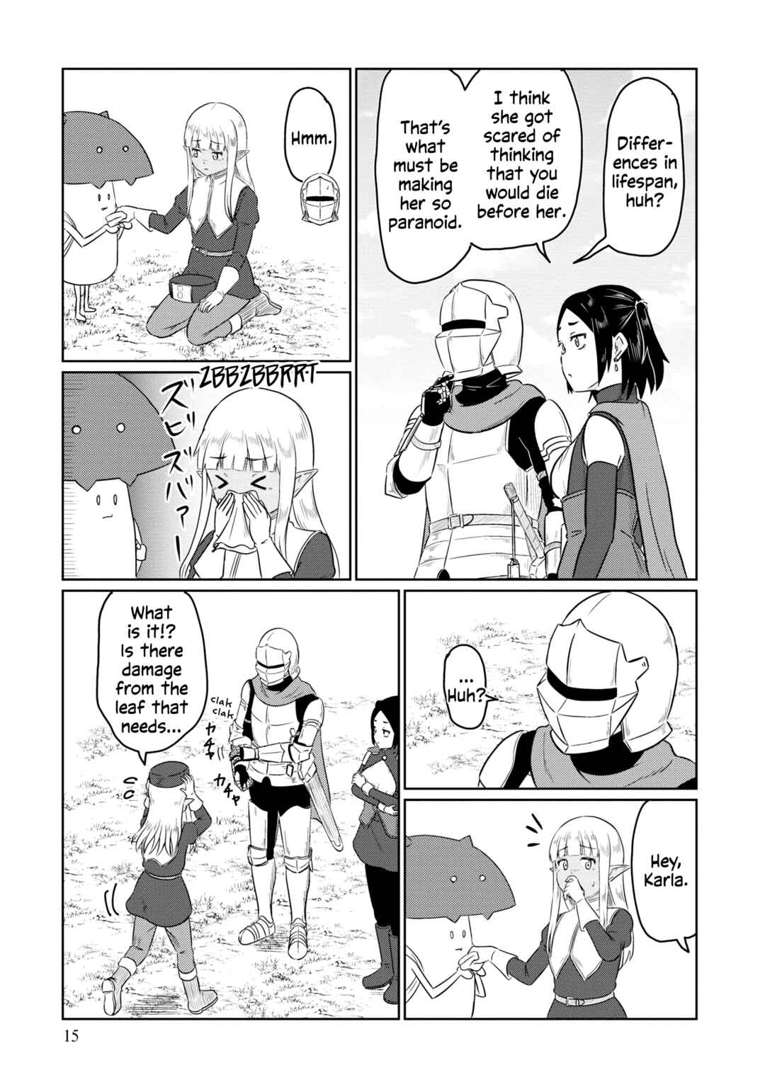 Page 10 Chapter 60 Kono Healer, Mendokusai
