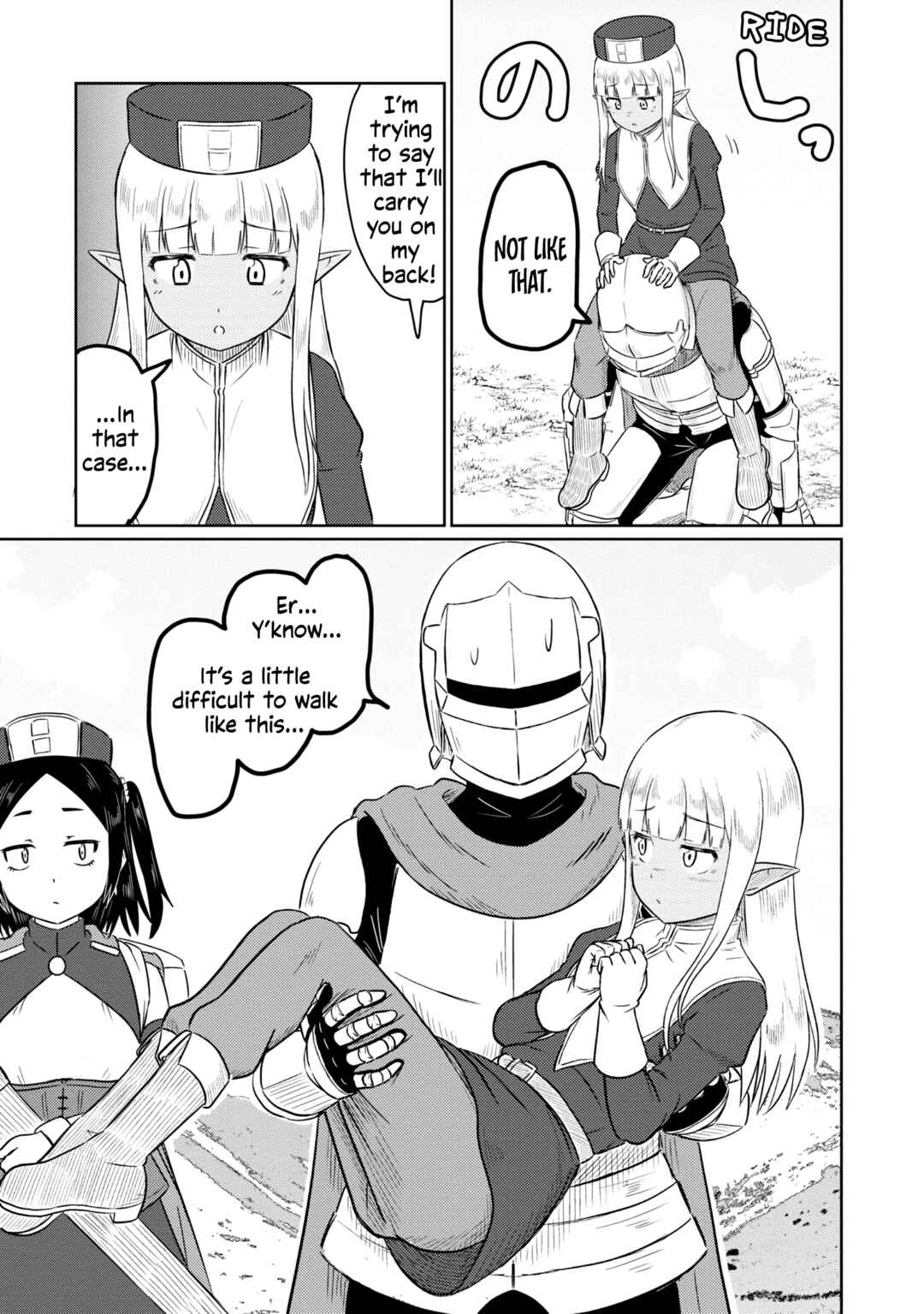 Page 12 Chapter 60 Kono Healer, Mendokusai