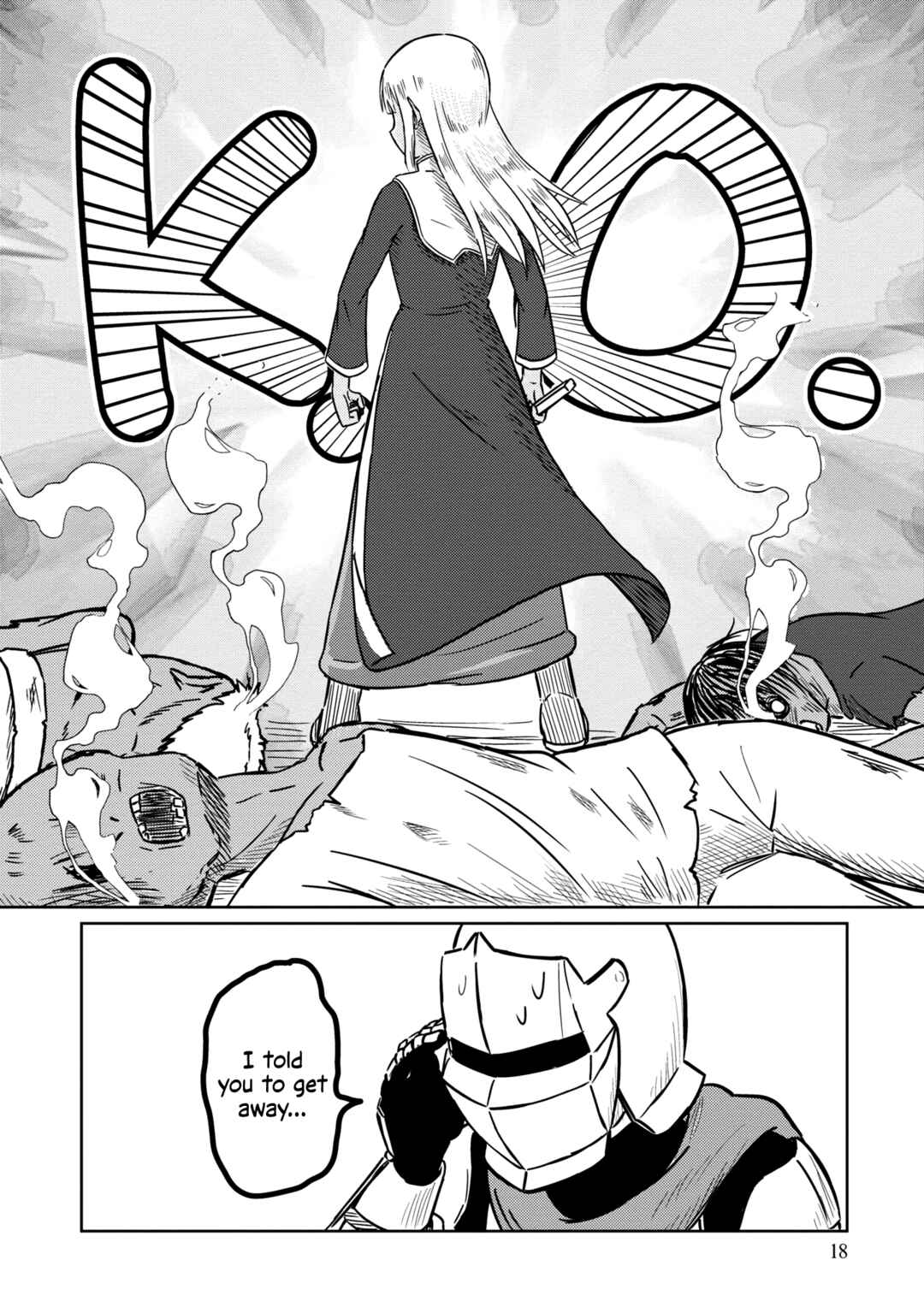 Page 13 Chapter 51 Kono Healer, Mendokusai