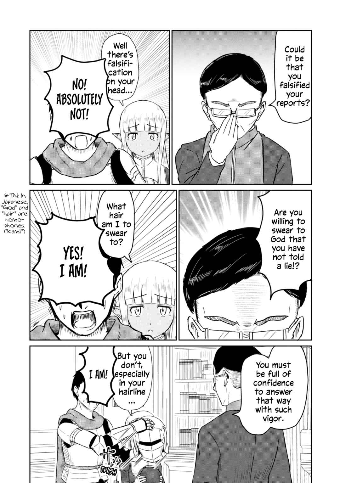 Page 7 Chapter 33 Kono Healer, Mendokusai
