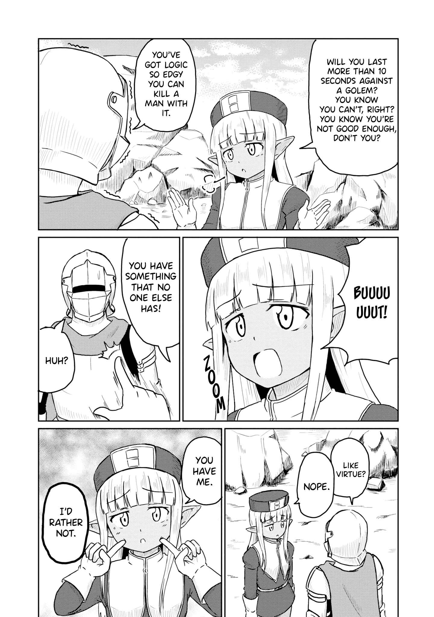 Page 7 Chapter 11 Kono Healer, Mendokusai