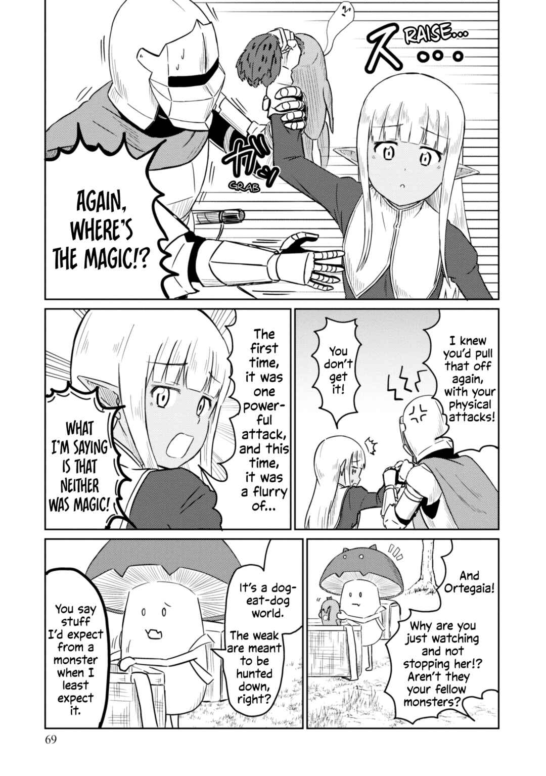 Page 10 Chapter 46 Kono Healer, Mendokusai