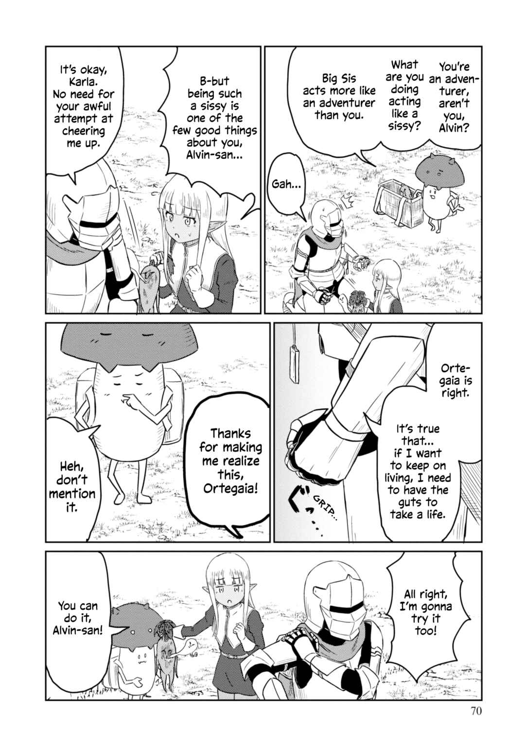 Page 11 Chapter 46 Kono Healer, Mendokusai