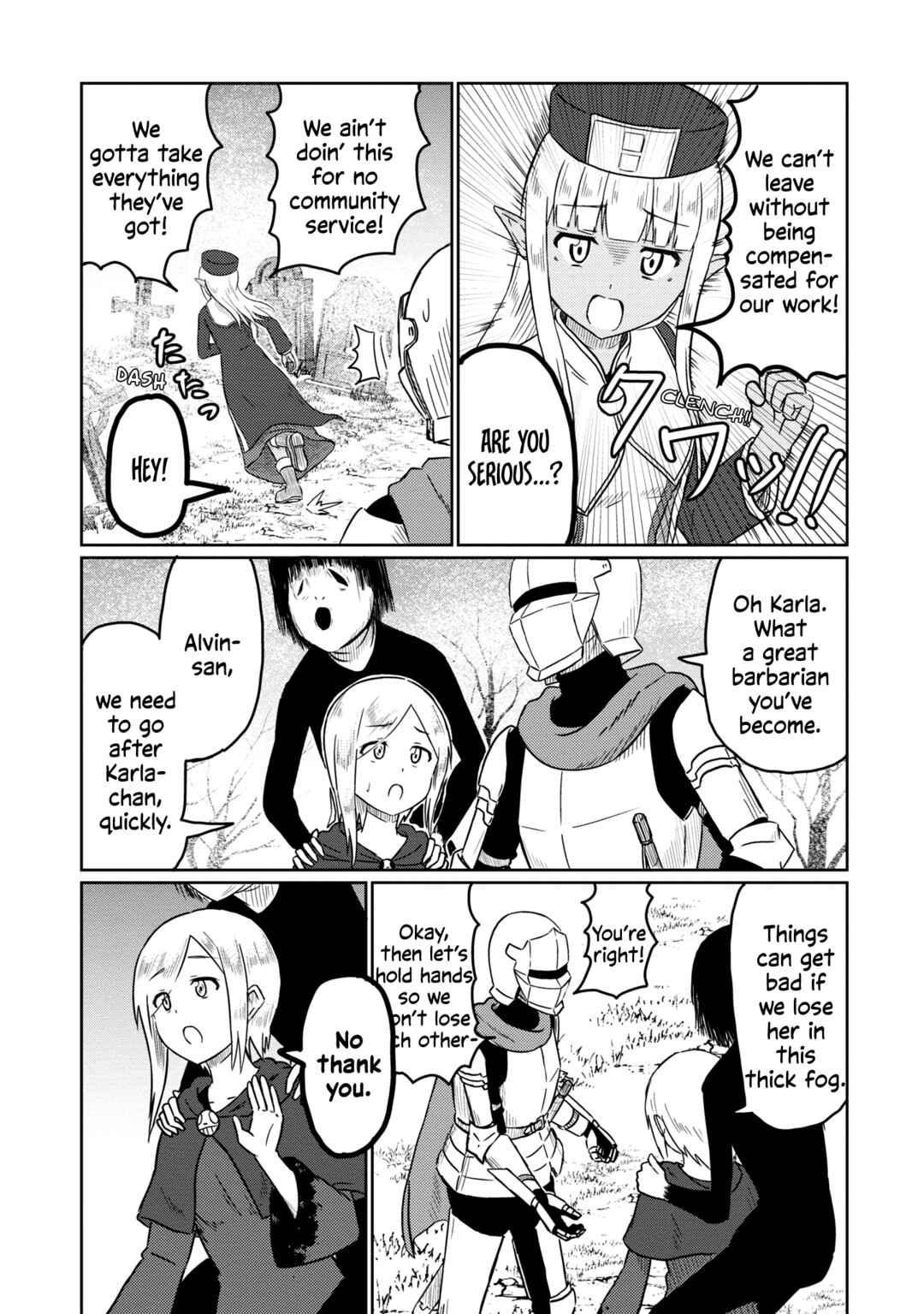 Page 5 Chapter 52 Kono Healer, Mendokusai