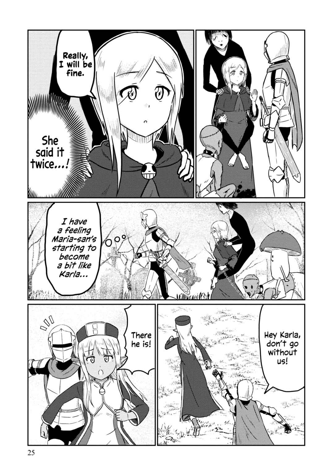 Page 6 Chapter 52 Kono Healer, Mendokusai