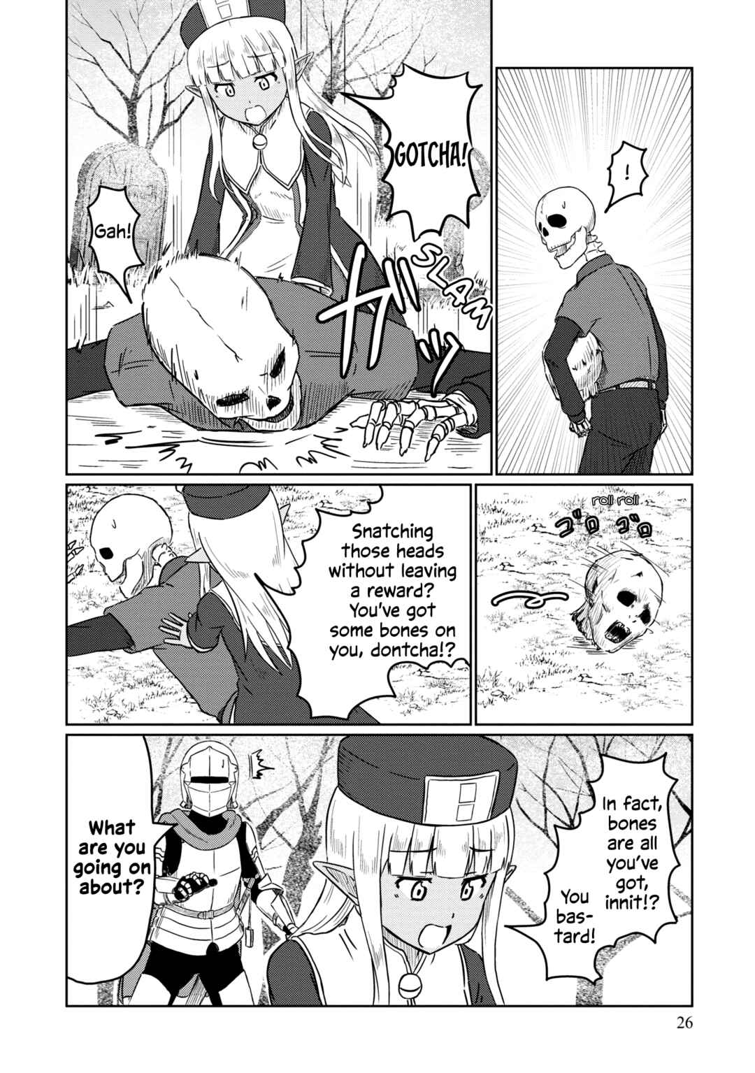 Page 7 Chapter 52 Kono Healer, Mendokusai