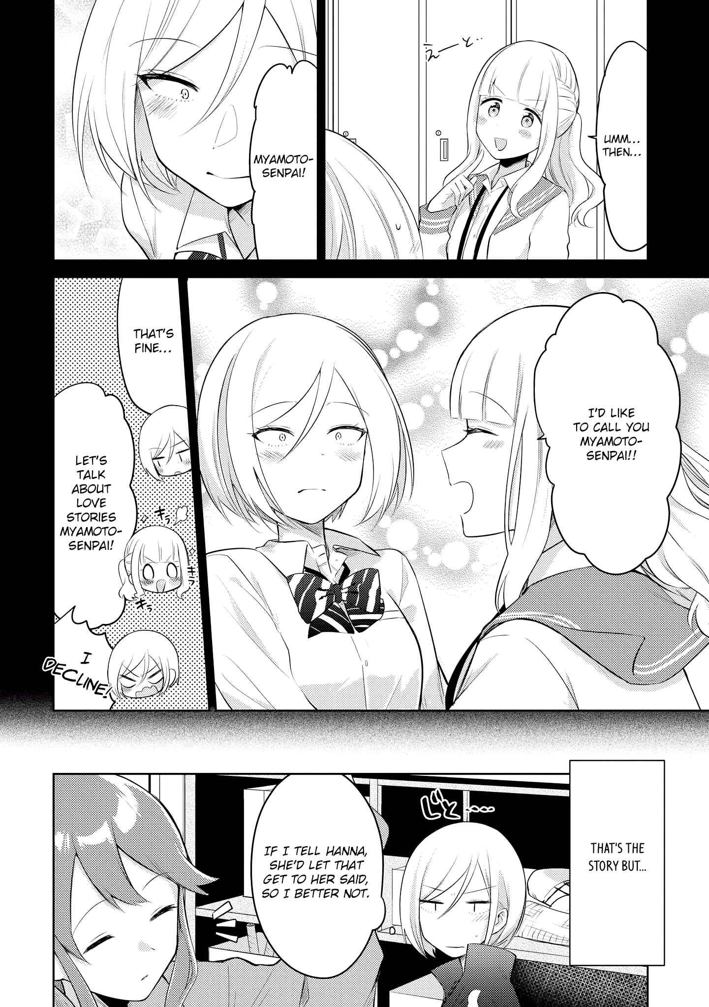 Page 4 Chapter 5.5 Ikemen Sugidesu Shiki-senpai!