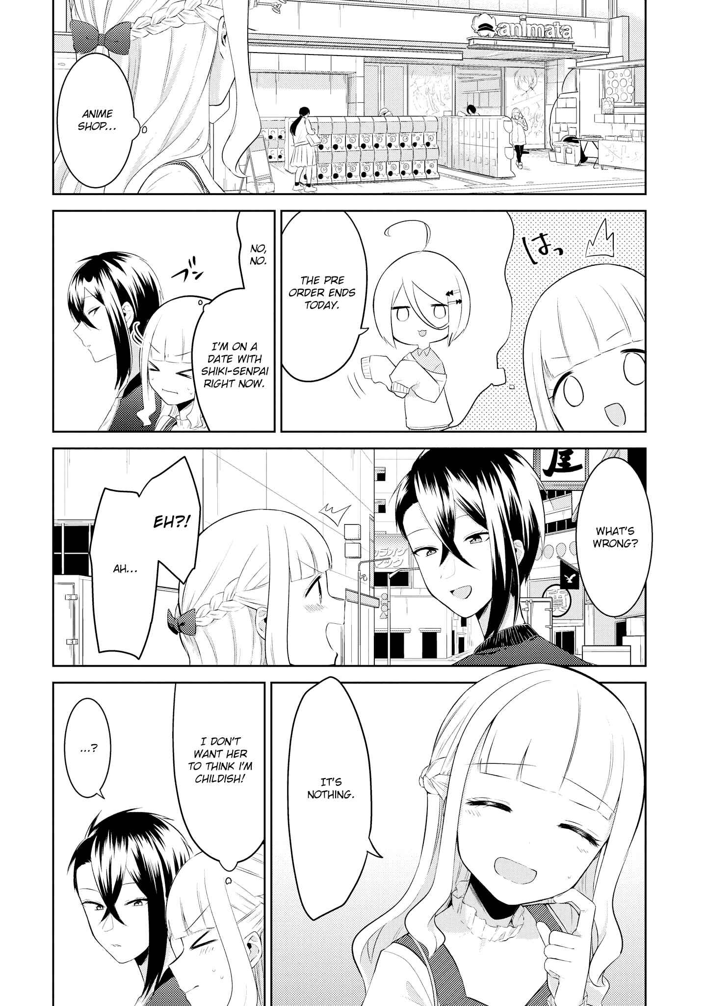 Page 12 Chapter 3 Ikemen Sugidesu Shiki-senpai!