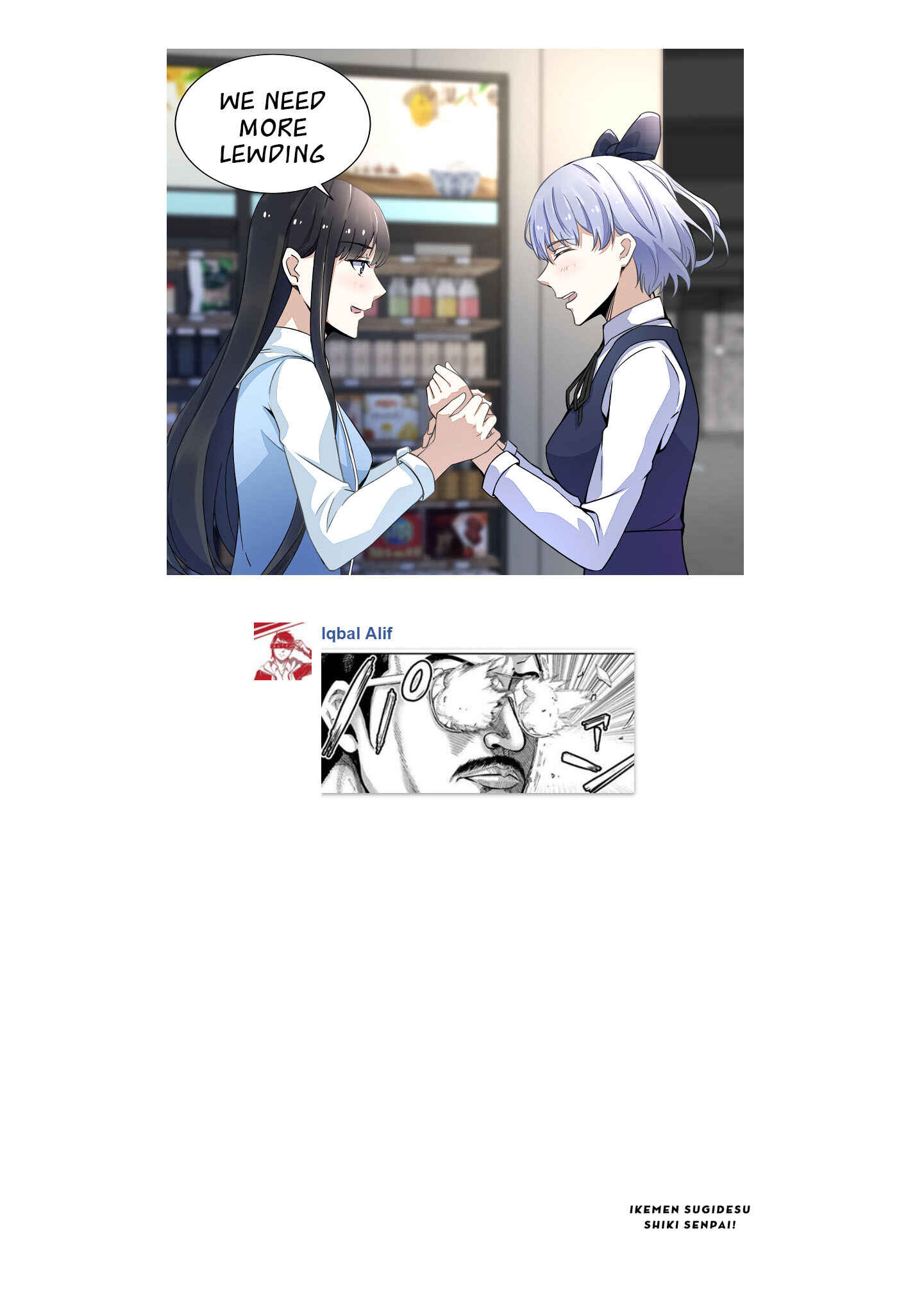 Page 26 Chapter 3 Ikemen Sugidesu Shiki-senpai!