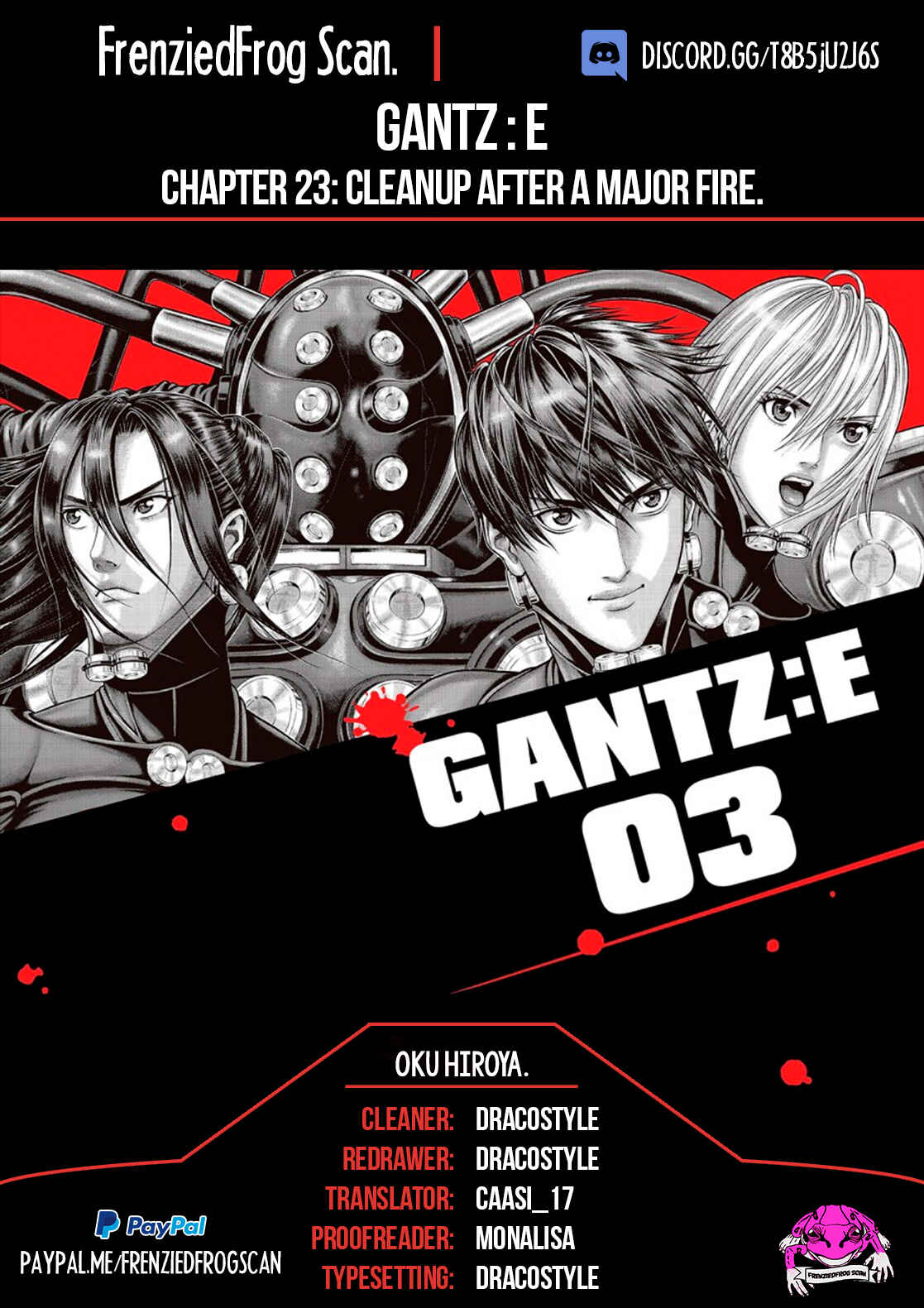 Page 1 Chapter 23 Gantz: E