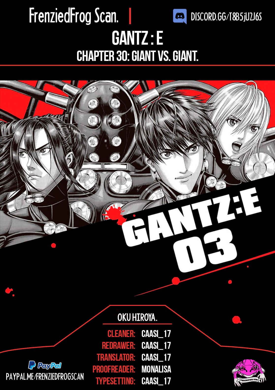 Page 1 Chapter 30 Gantz: E