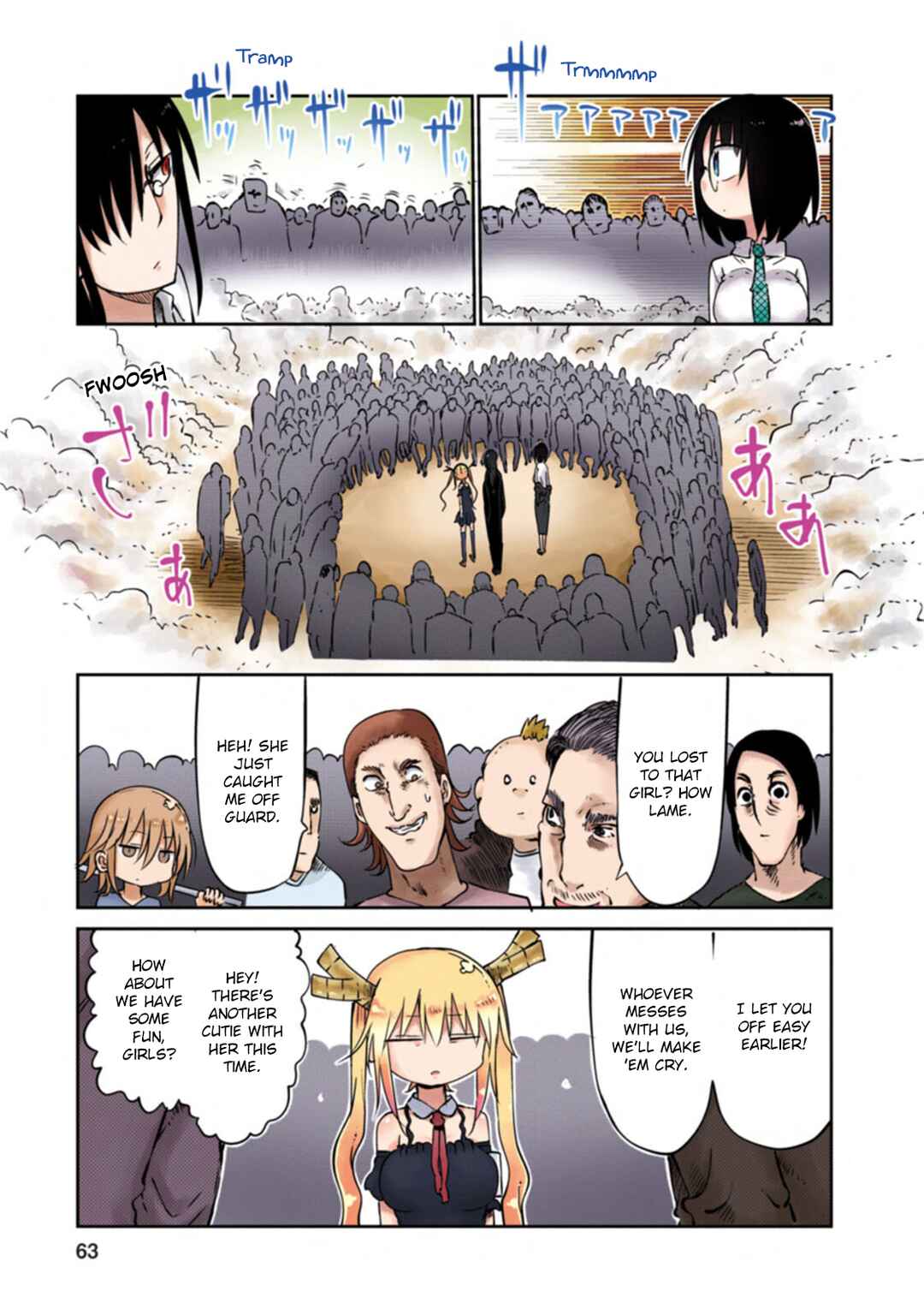 Page 15 Chapter 4 Kobayashi-san Chi no Maid Dragon (Official Colored)