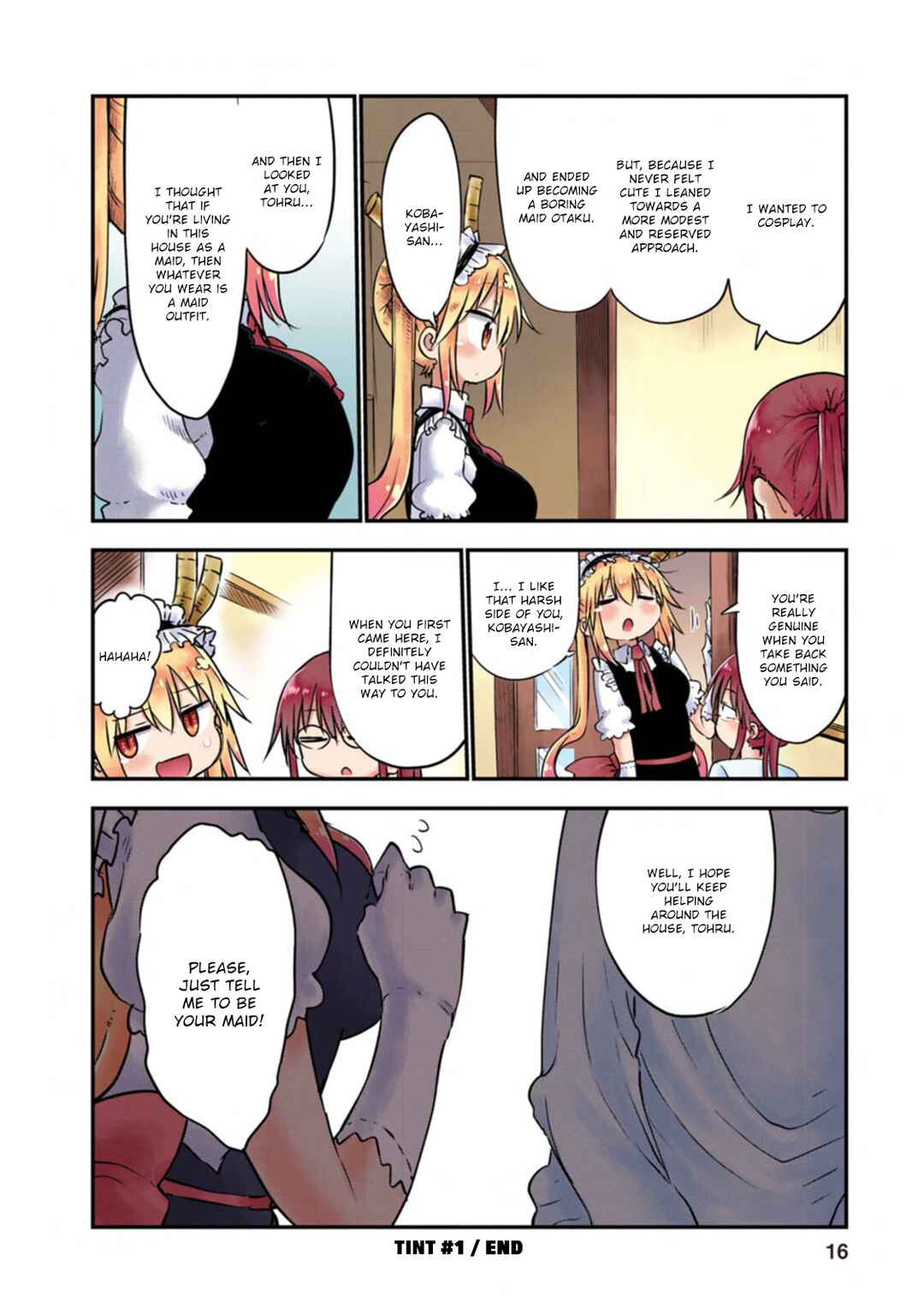 Page 13 Chapter 1 Kobayashi-san Chi no Maid Dragon (Official Colored)