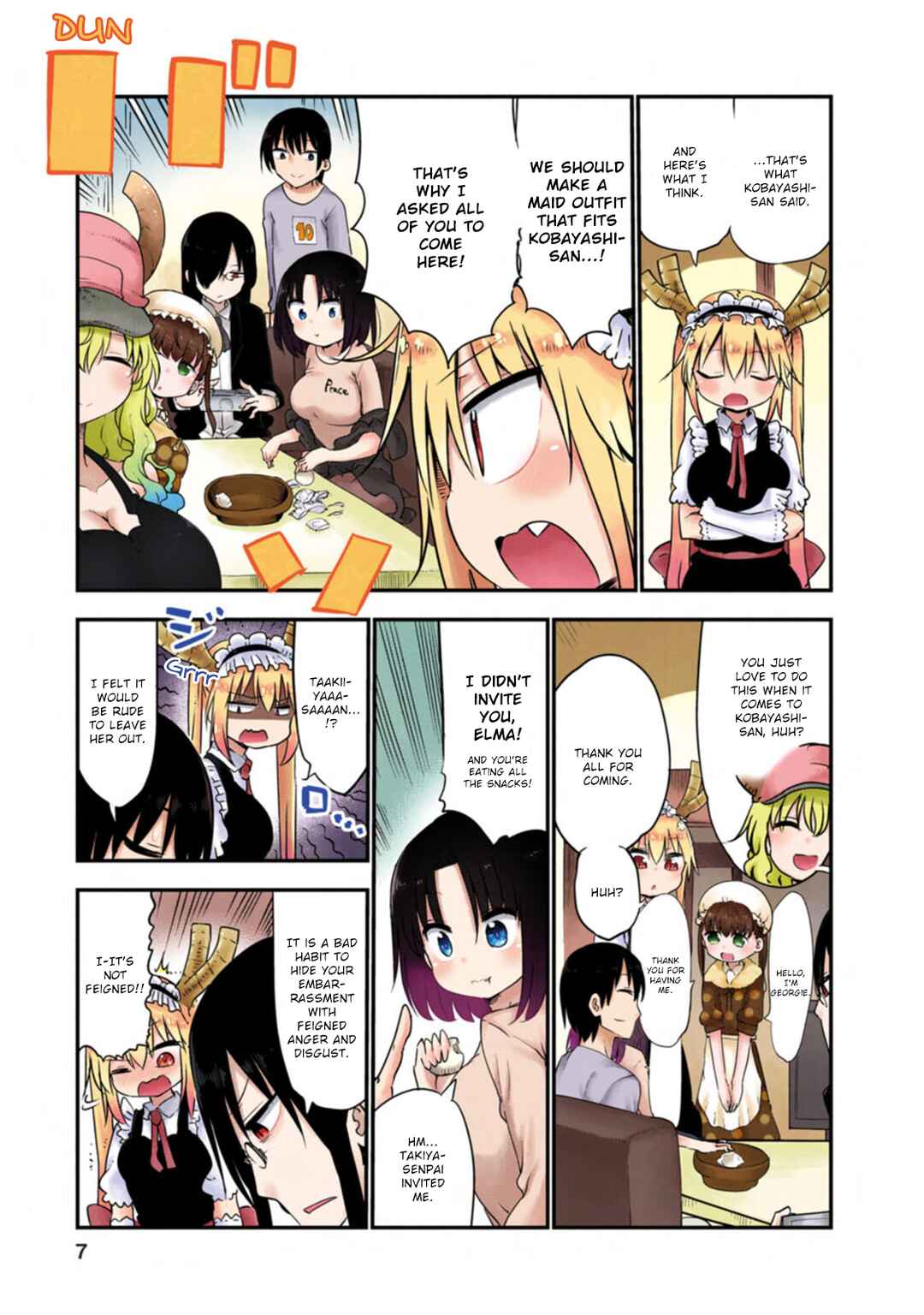 Page 4 Chapter 1 Kobayashi-san Chi no Maid Dragon (Official Colored)