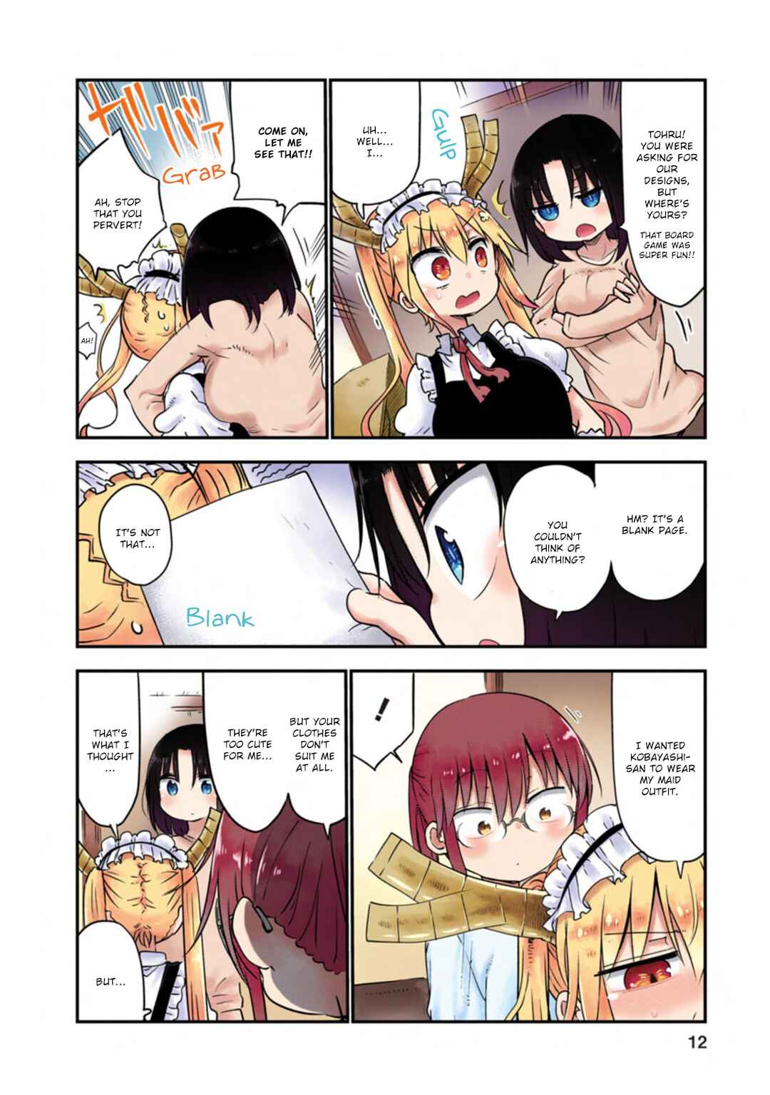 Page 9 Chapter 1 Kobayashi-san Chi no Maid Dragon (Official Colored)