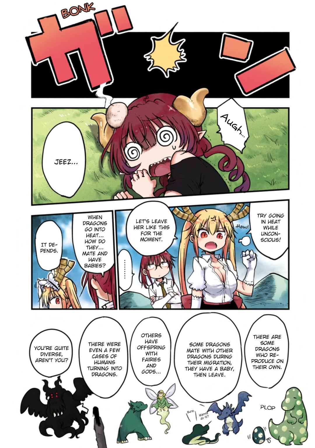 Page 10 Chapter 10 Kobayashi-san Chi no Maid Dragon (Official Colored)