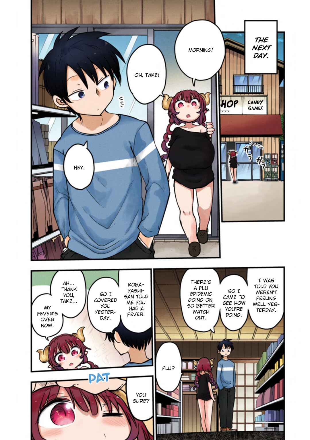 Page 12 Chapter 10 Kobayashi-san Chi no Maid Dragon (Official Colored)