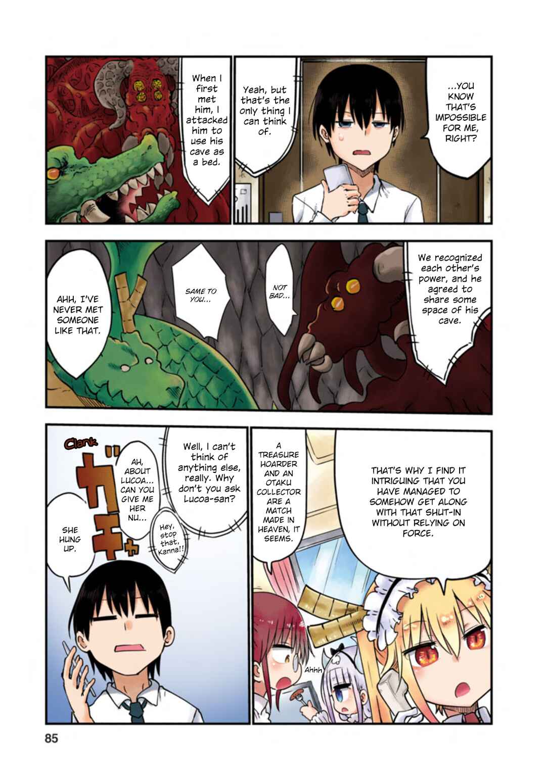 Page 5 Chapter 6 Kobayashi-san Chi no Maid Dragon (Official Colored)