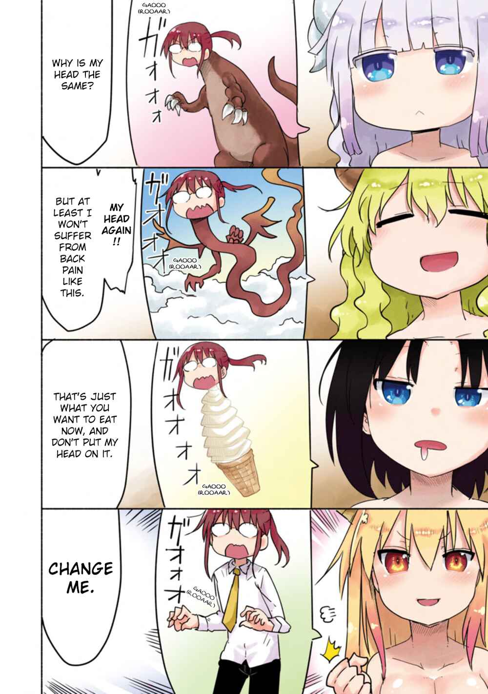 Page 8 Chapter 3 Kobayashi-san Chi no Maid Dragon (Official Colored)