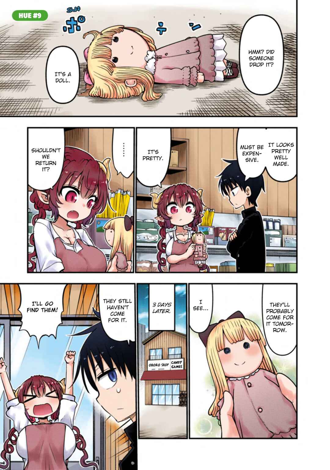 Page 1 Chapter 9 Kobayashi-san Chi no Maid Dragon (Official Colored)
