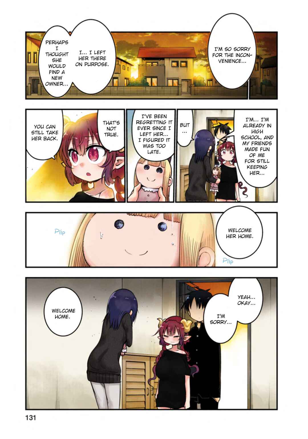 Page 11 Chapter 9 Kobayashi-san Chi no Maid Dragon (Official Colored)