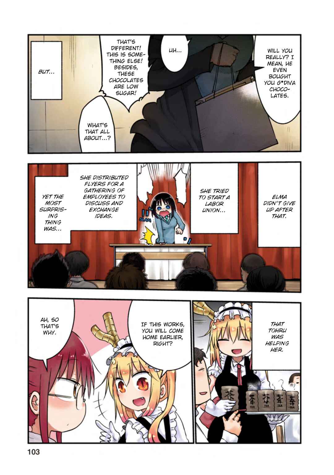 Page 11 Chapter 7 Kobayashi-san Chi no Maid Dragon (Official Colored)