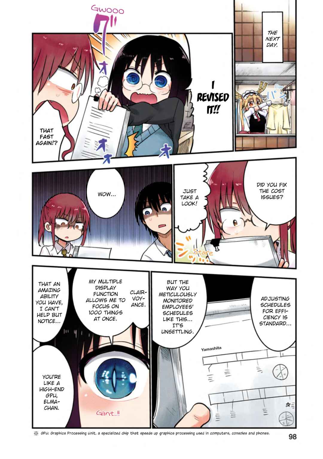 Page 6 Chapter 7 Kobayashi-san Chi no Maid Dragon (Official Colored)
