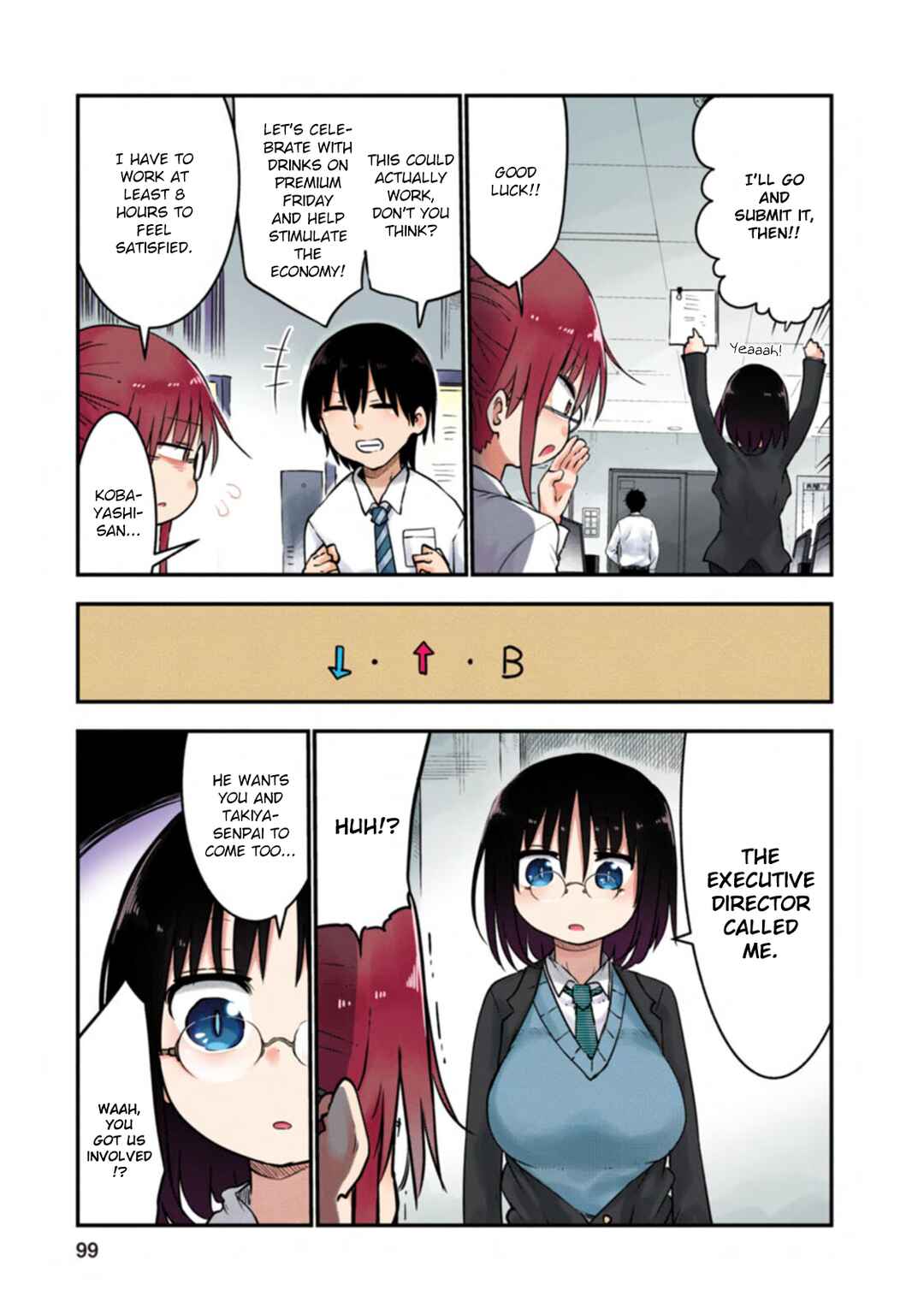 Page 7 Chapter 7 Kobayashi-san Chi no Maid Dragon (Official Colored)