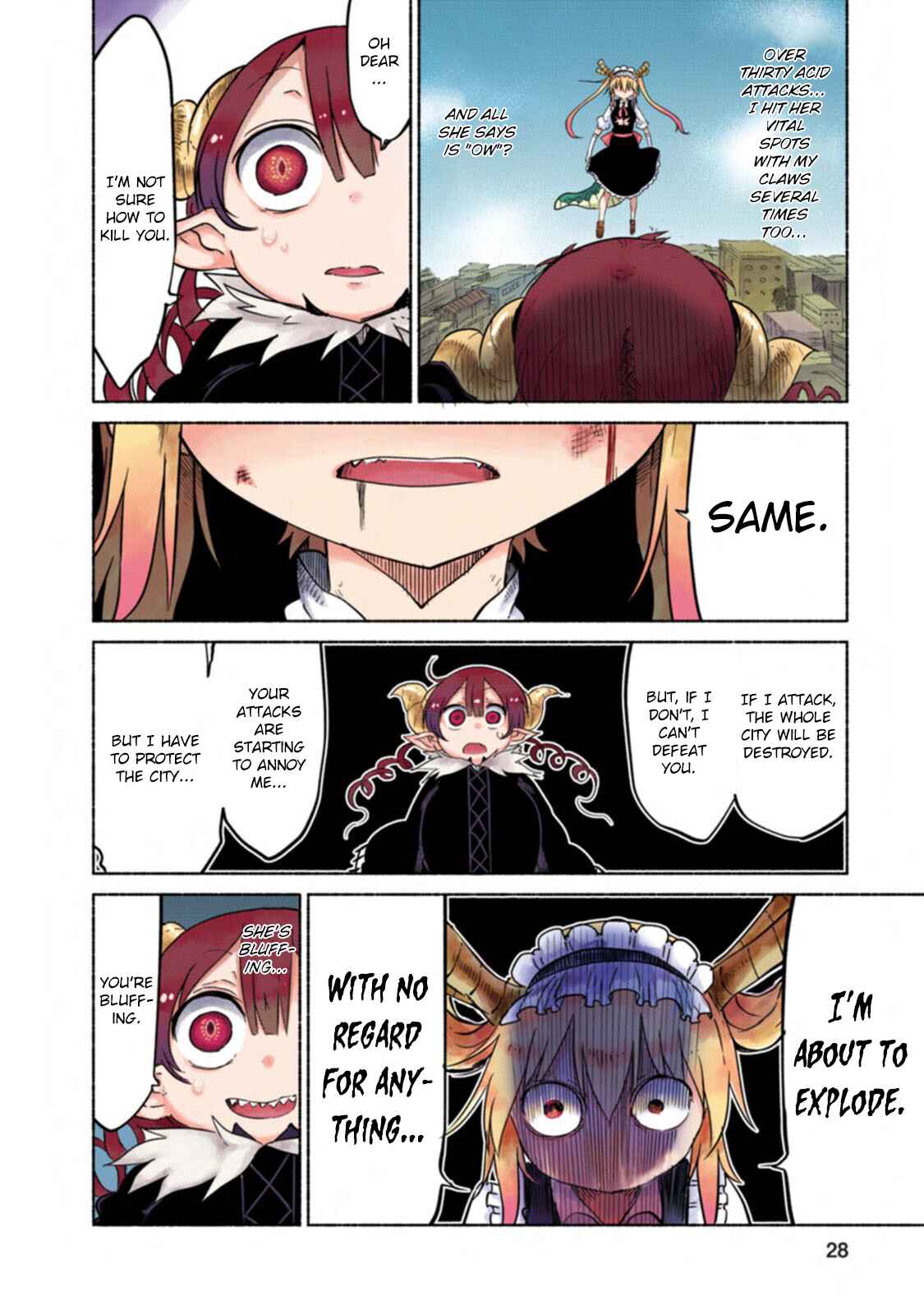 Page 12 Chapter 2 Kobayashi-san Chi no Maid Dragon (Official Colored)