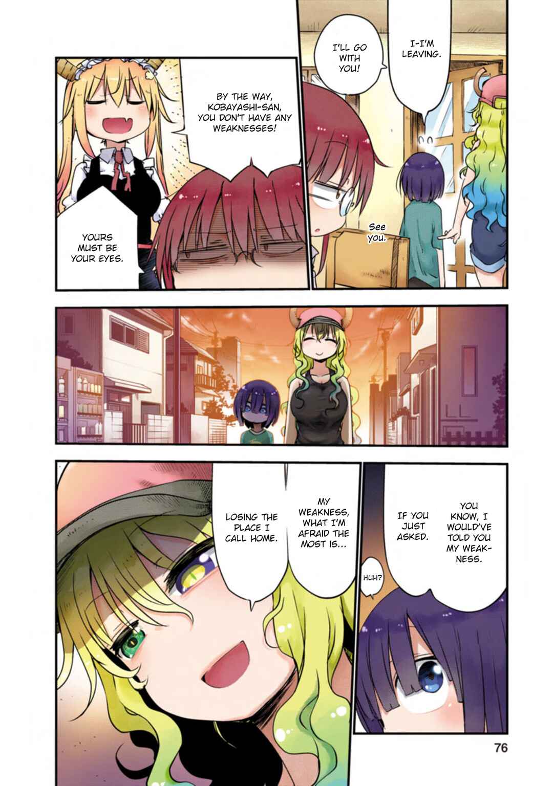 Page 10 Chapter 5 Kobayashi-san Chi no Maid Dragon (Official Colored)