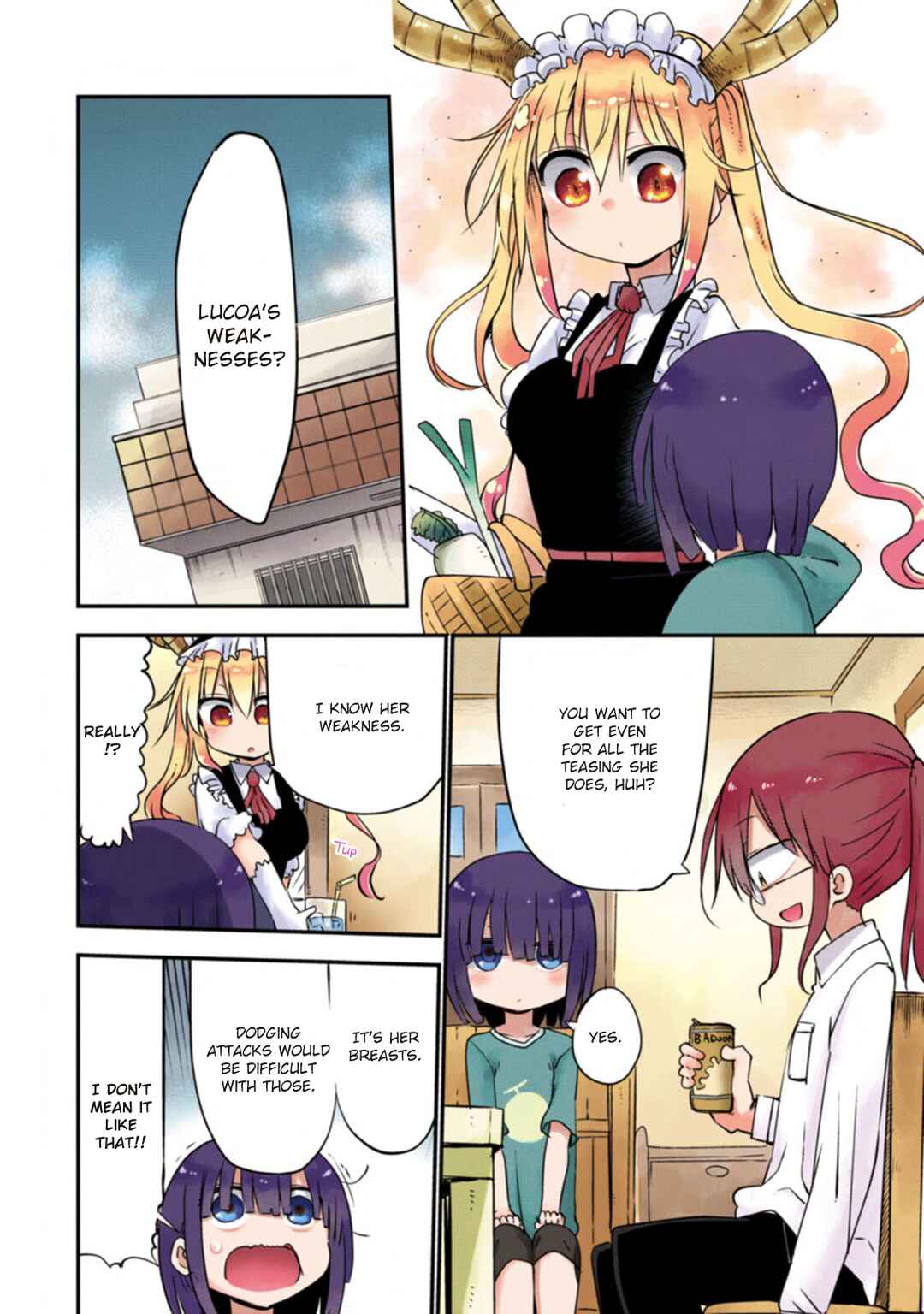 Page 7 Chapter 5 Kobayashi-san Chi no Maid Dragon (Official Colored)