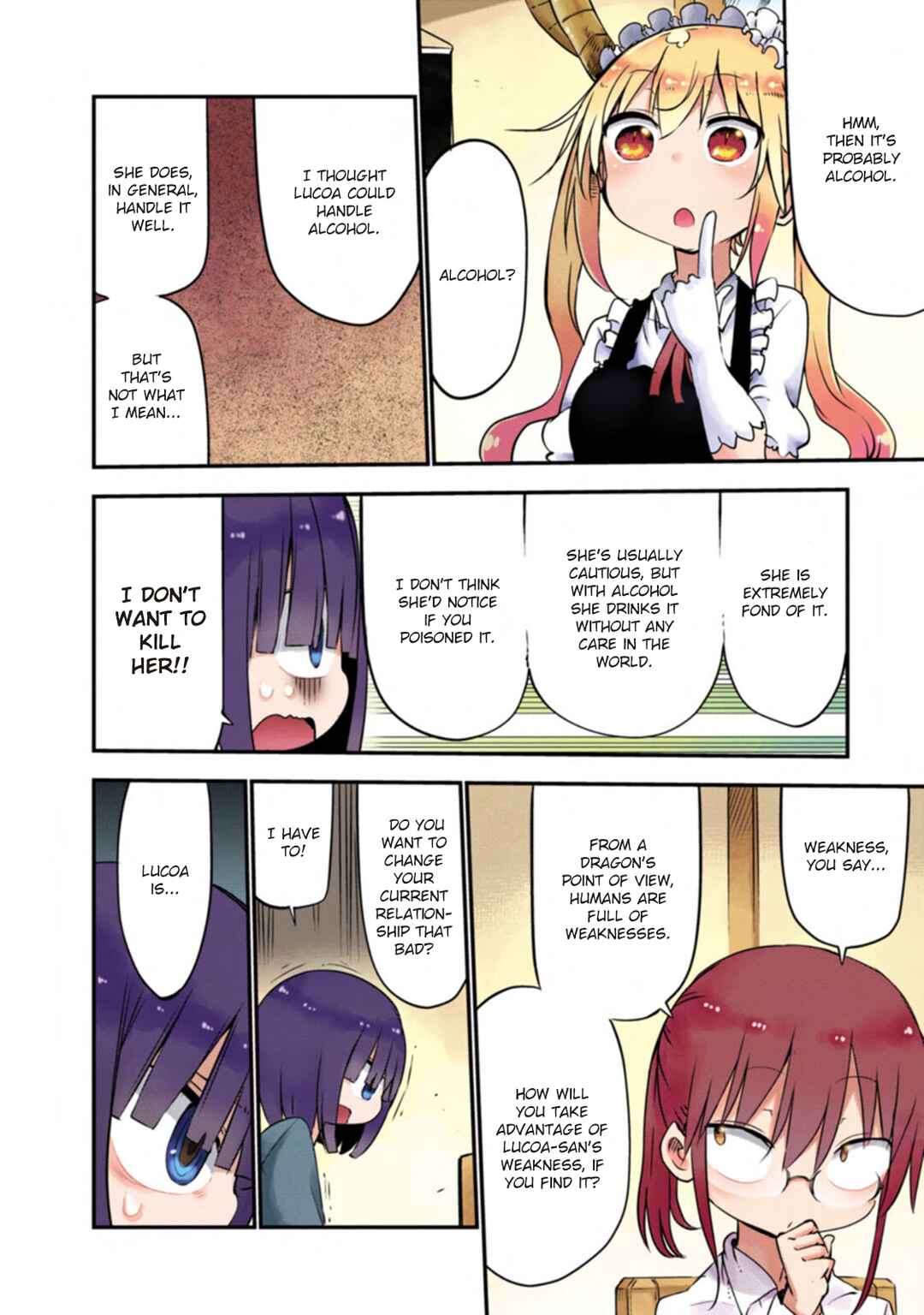 Page 8 Chapter 5 Kobayashi-san Chi no Maid Dragon (Official Colored)