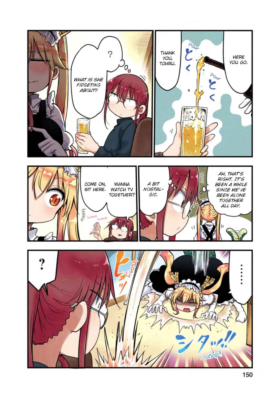 Page 4 Chapter 11 Kobayashi-san Chi no Maid Dragon (Official Colored)
