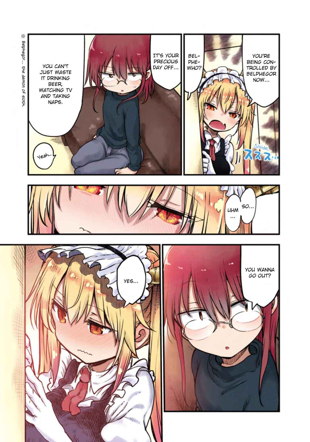 Page 5 Chapter 11 Kobayashi-san Chi no Maid Dragon (Official Colored)
